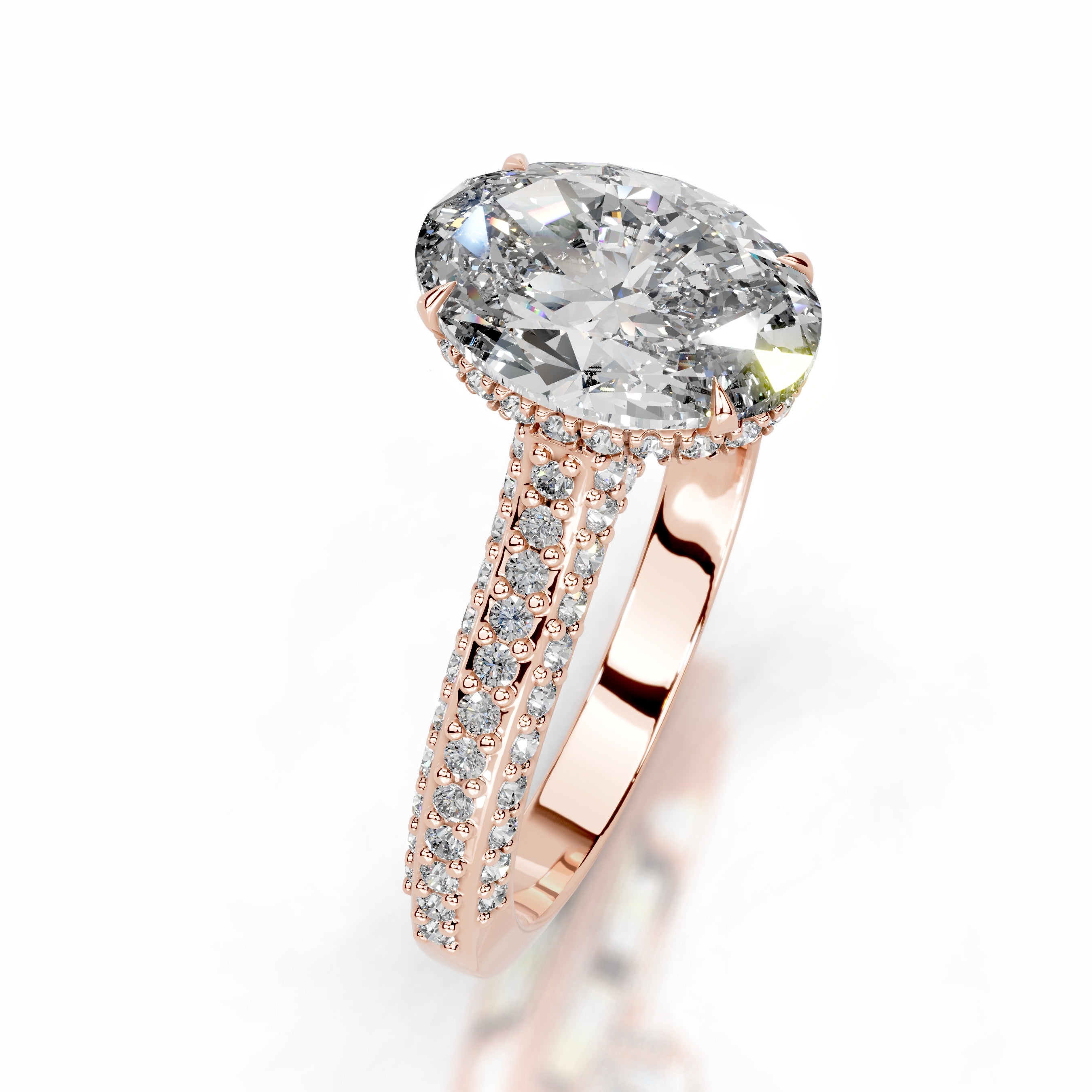 Joana Diamond Engagement Ring - 14K Rose Gold、mySite、hinf8tx79