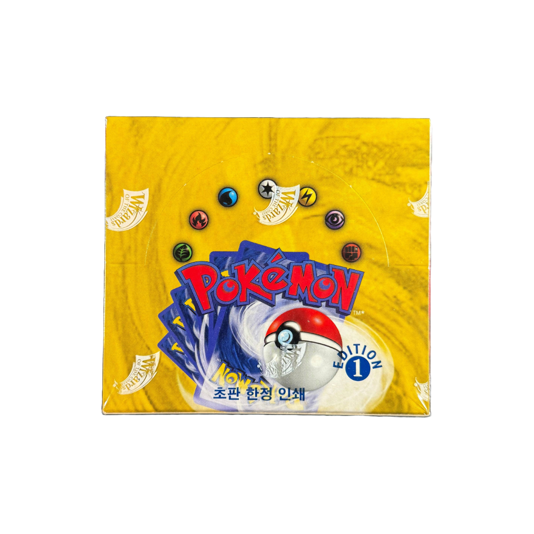 Base Set 1st Edition Korean Booster Box、mySite、waistdrama