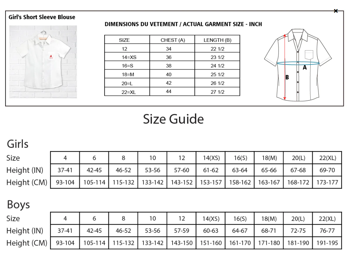 CDNIS Girl's Short Sleeve Blouse、mySite、g9winljtr