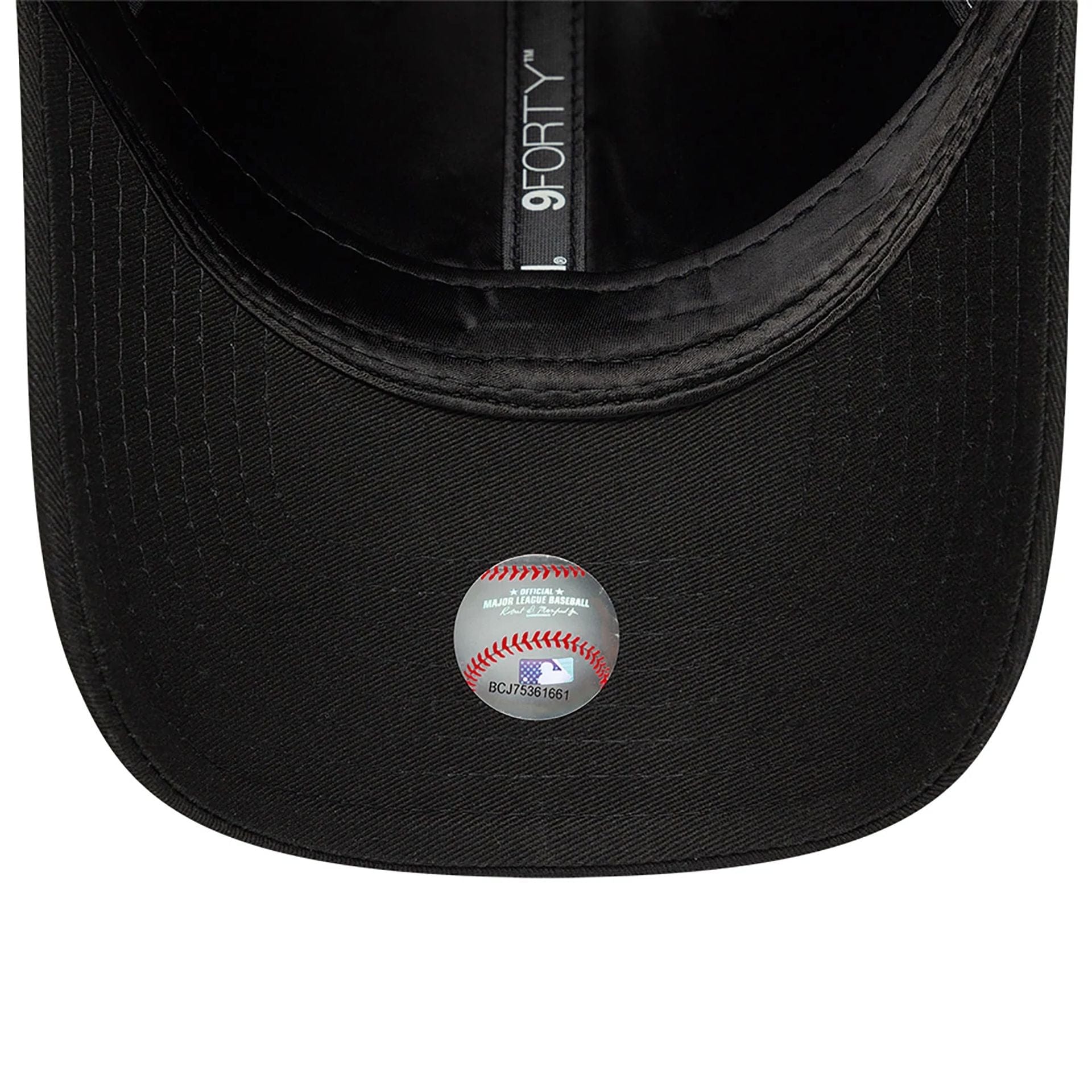 LA Dodgers Satin Lined Black 9FORTY Adjustable Cap、mySite、vikingsvslions