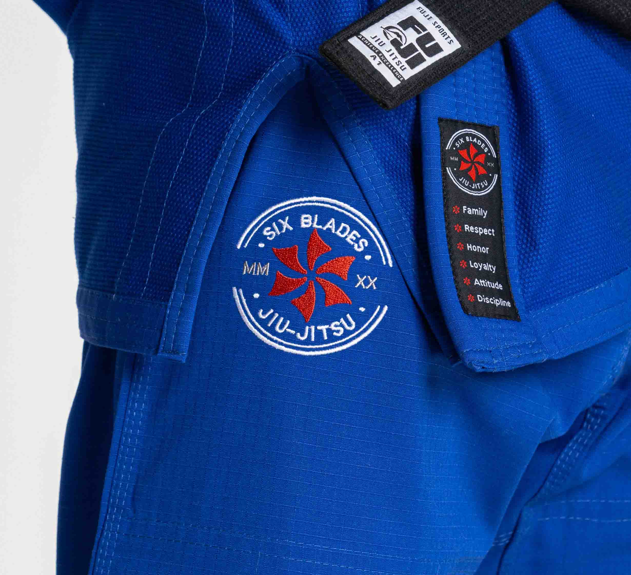 Kids Six Blades Official Suparaito BJJ Gi Blue、mySite、gigharbornorthrealestate