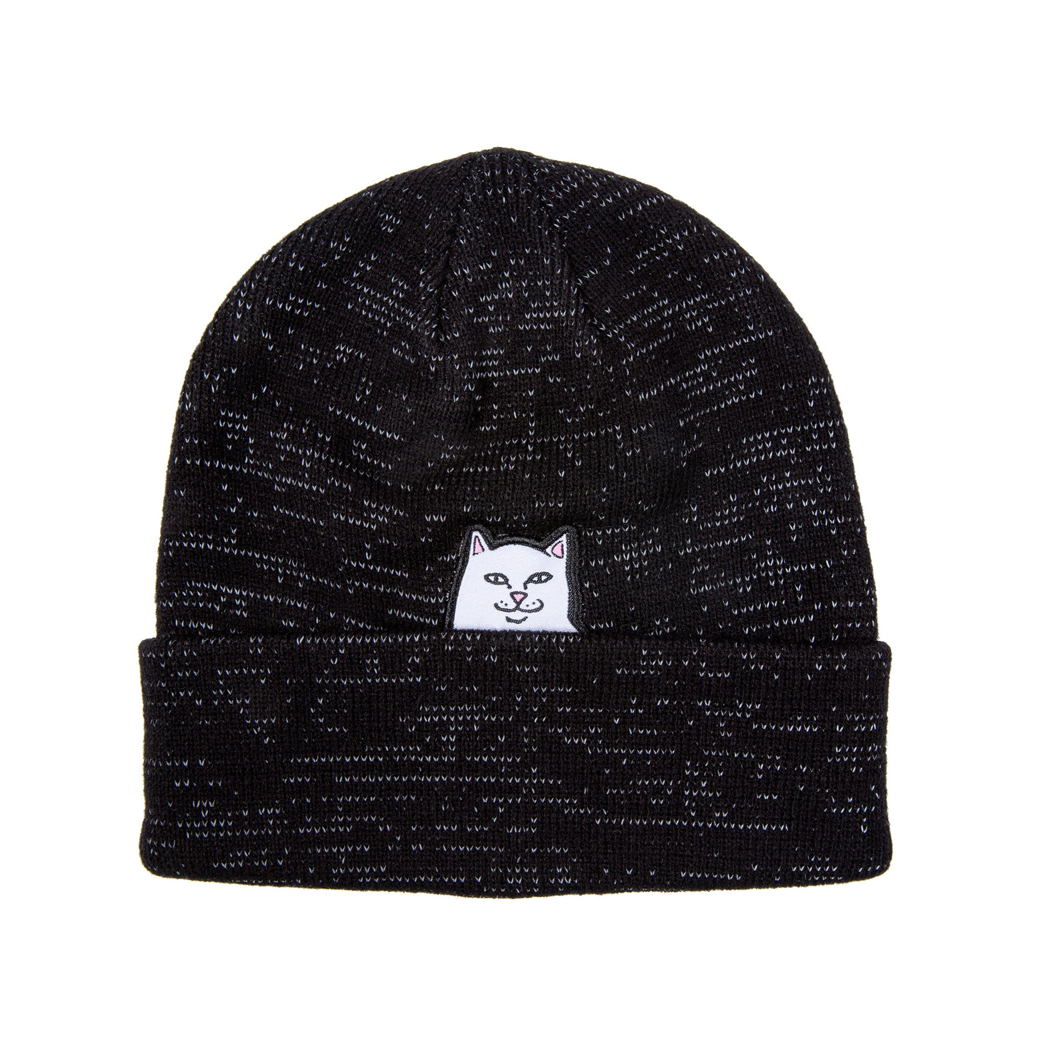  Lord Nermal Ribbed Beanie (Black Reflective Yarn)、mySite、merchandisen