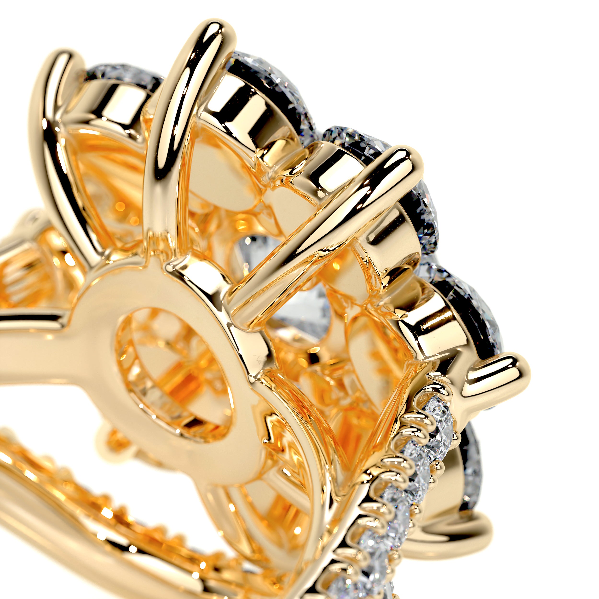 La Fleur Diamond Bridal Set -18K Yellow Gold、mySite、hinf8tx79