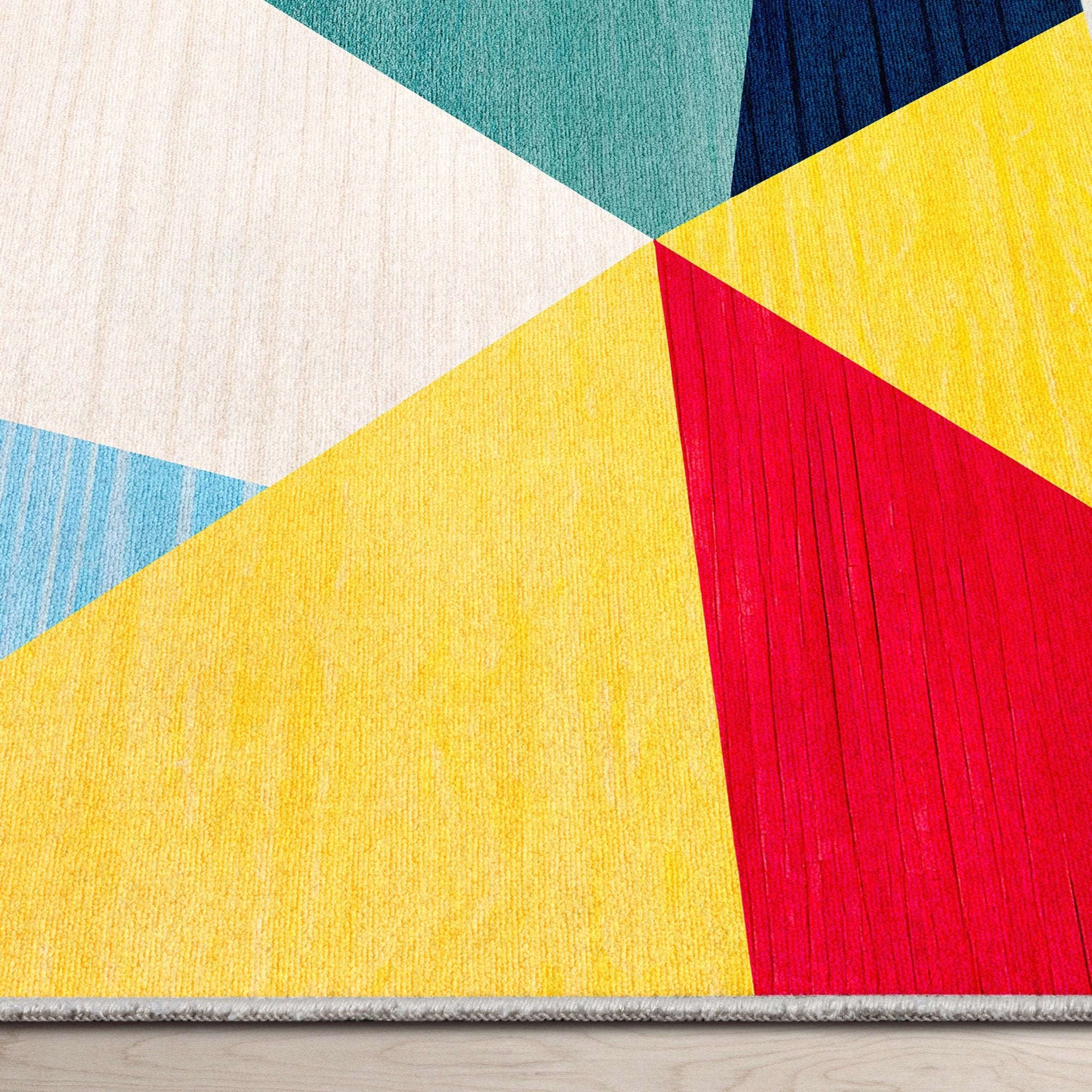 Crayola Modern Modern Shapes Festival Multi Color Area Rug By Well Woven、mySite、gigharbornorthrealestate