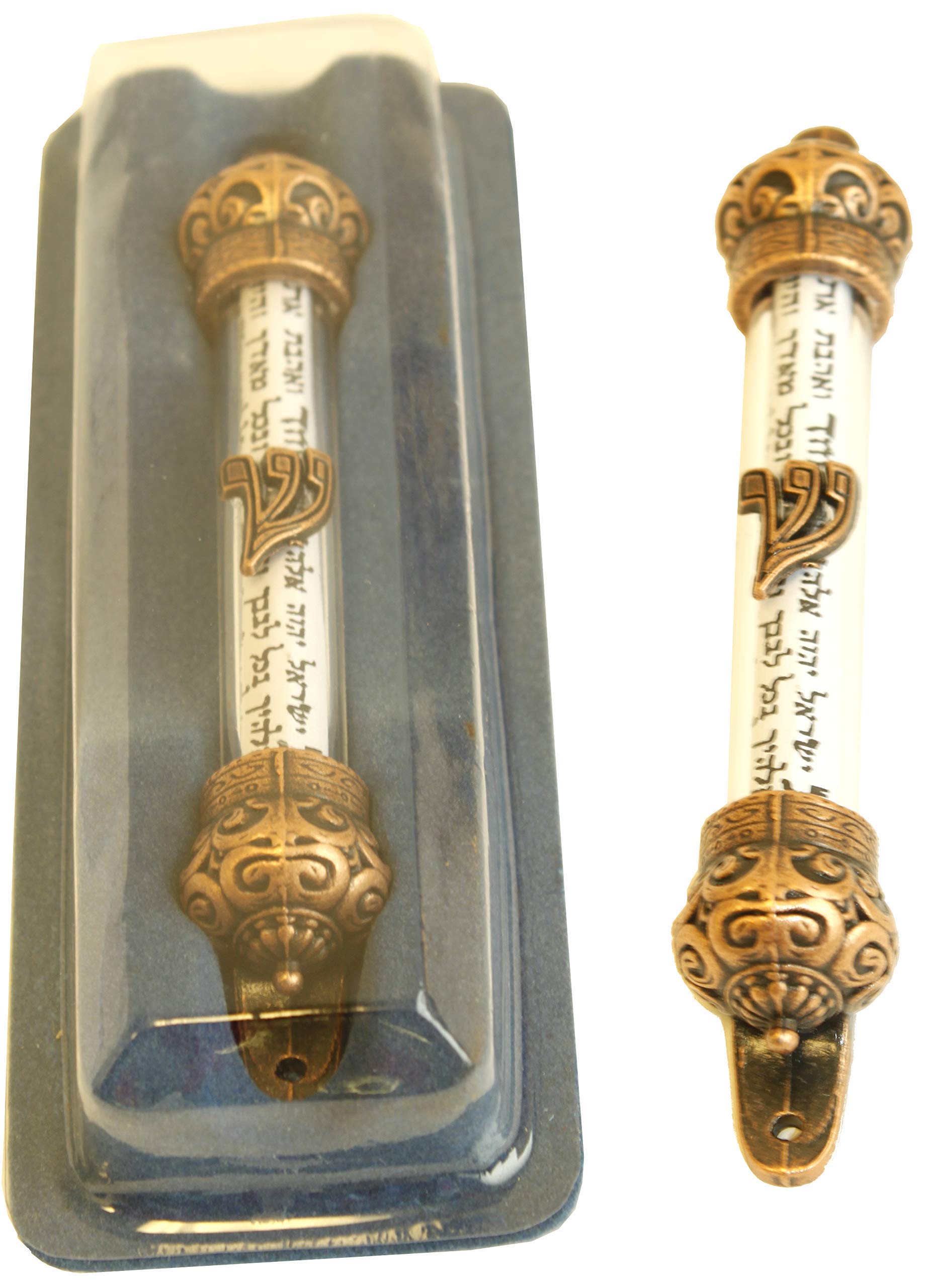 Holy Land Market Crown Mezuzah with Scroll (5 inches)、mySite、topwebapps
