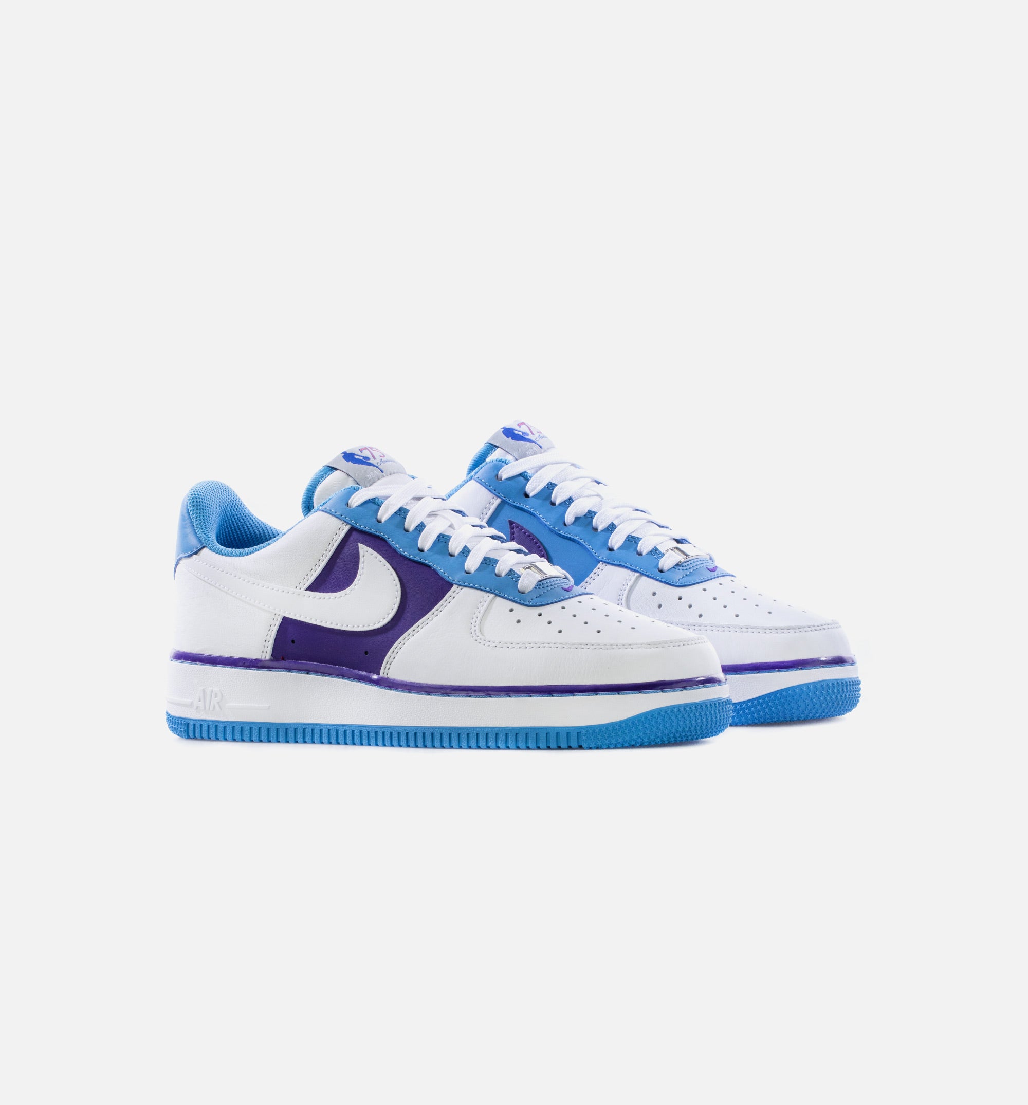 NBA x Air Force 1 Low Lakers Mens Lifestyle Shoe - White/Coast/Field Purple、mySite、dreamappss