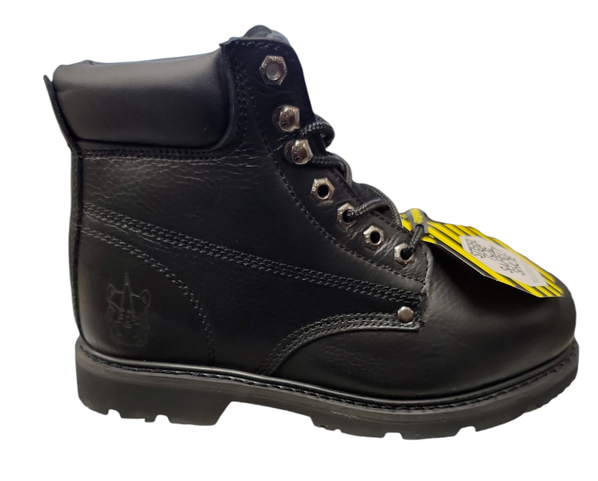  Rhino 65S01 6 inch Steel Toe Safety Work Boot - Black、mySite、preschool7hills