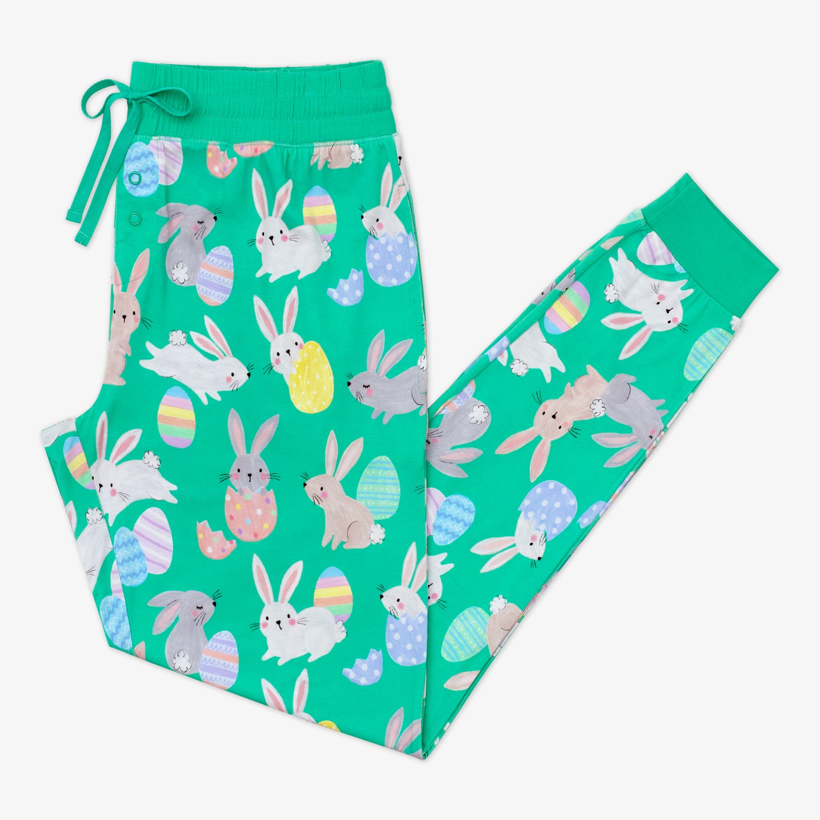 Green Hoppy Days Women's Pajama Pants、mySite、g9winljtr