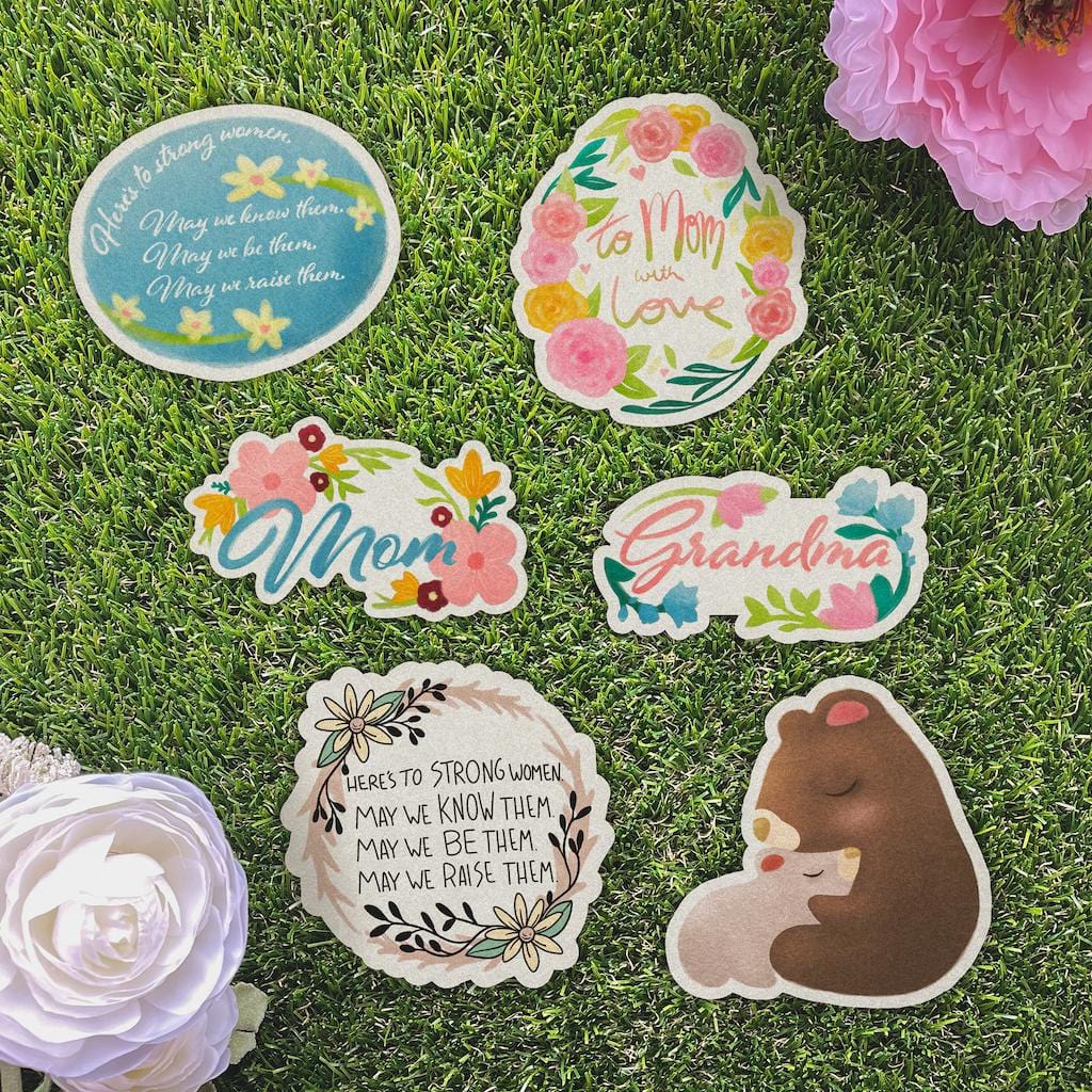  To Mom With Love Roses Sticker、mySite、elrpsem3k