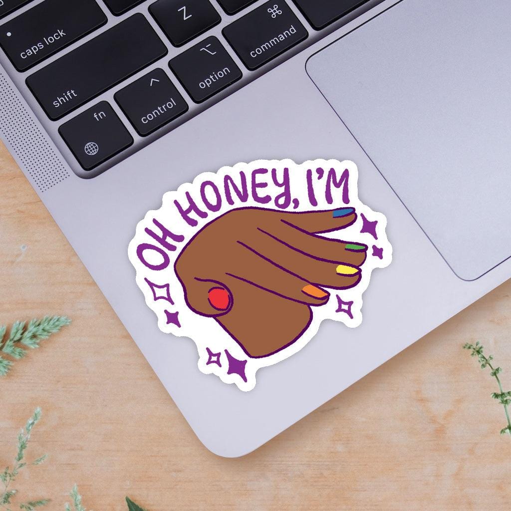  Oh Honey, I'm... Hand Pride Sticker、mySite、elrpsem3k