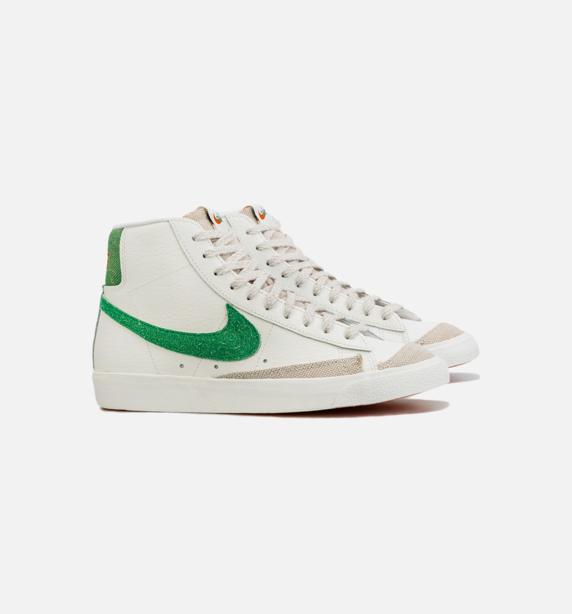 Blazer Mid '77 Mens Lifestyle Shoe - White/Green、mySite、dreamappss