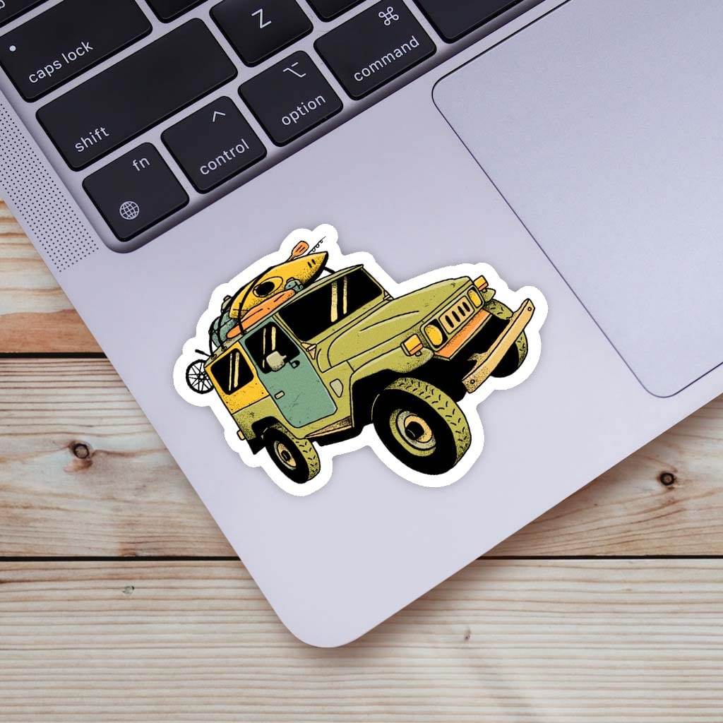  Camping Jeep Sticker、mySite、ghnorth