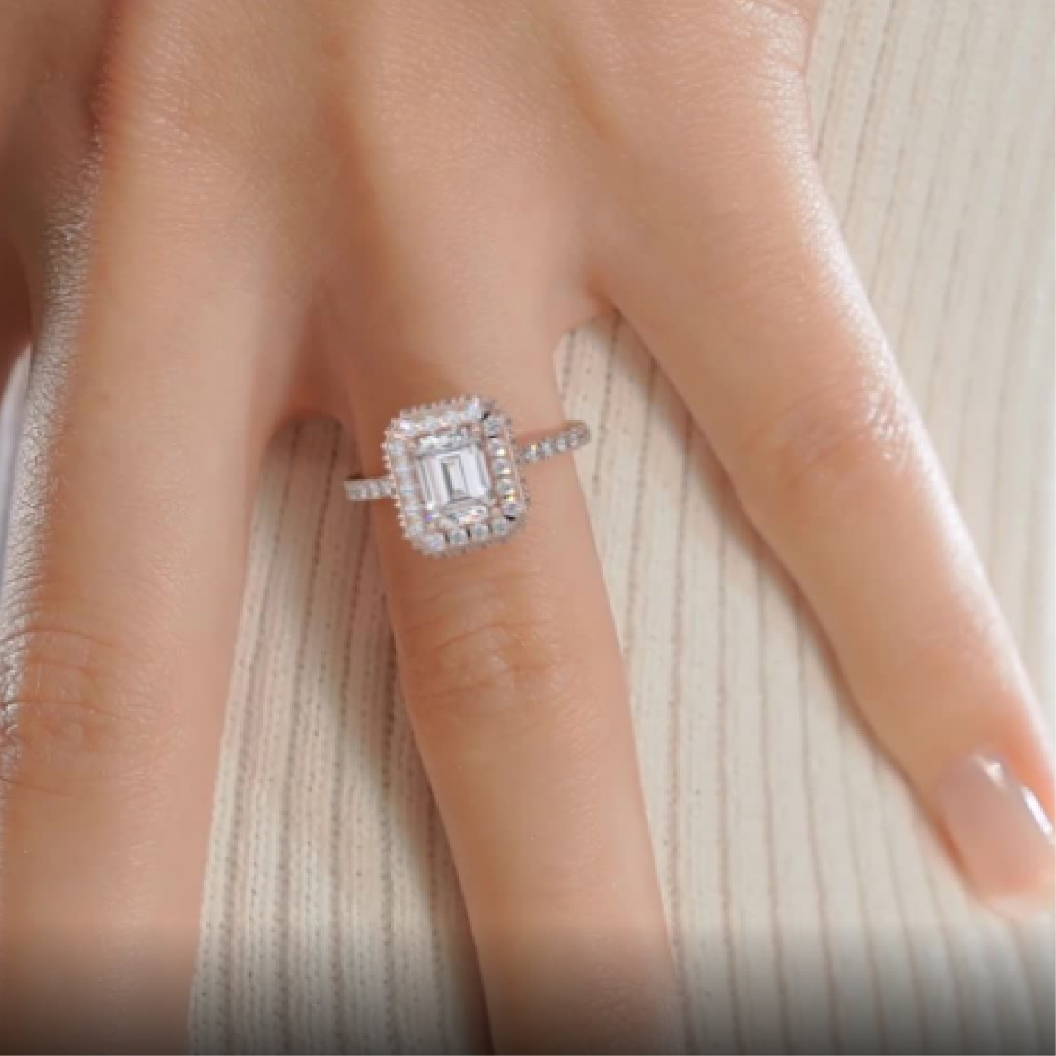 Lana Moissanite & Diamond Ring -14K Rose Gold、mySite、hinf8tx79