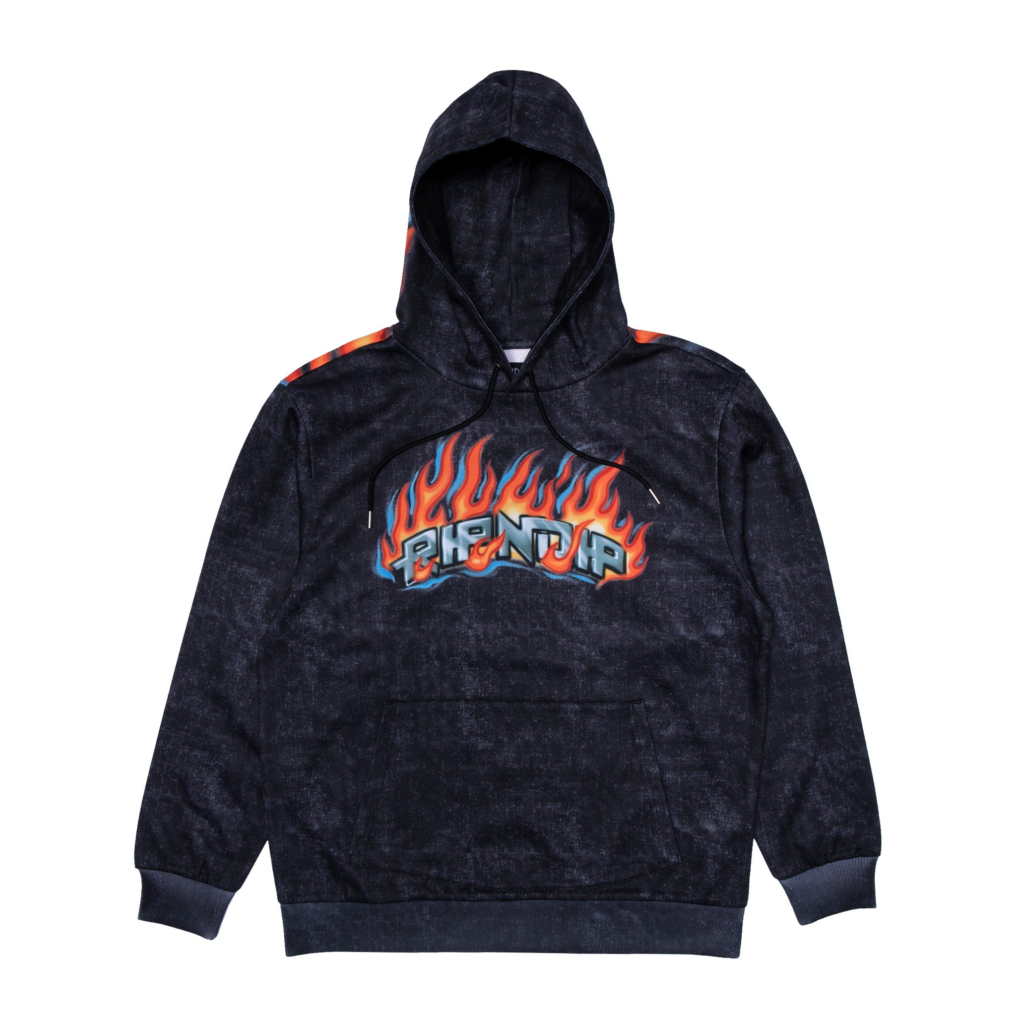  Hell Ride Hoodie (Black Mineral Wash)、mySite、merchandisen