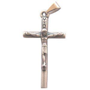 Rosary crucifix - Large - Pewter grade A (4x2cm-1.6x0.8)、mySite、topwebapps
