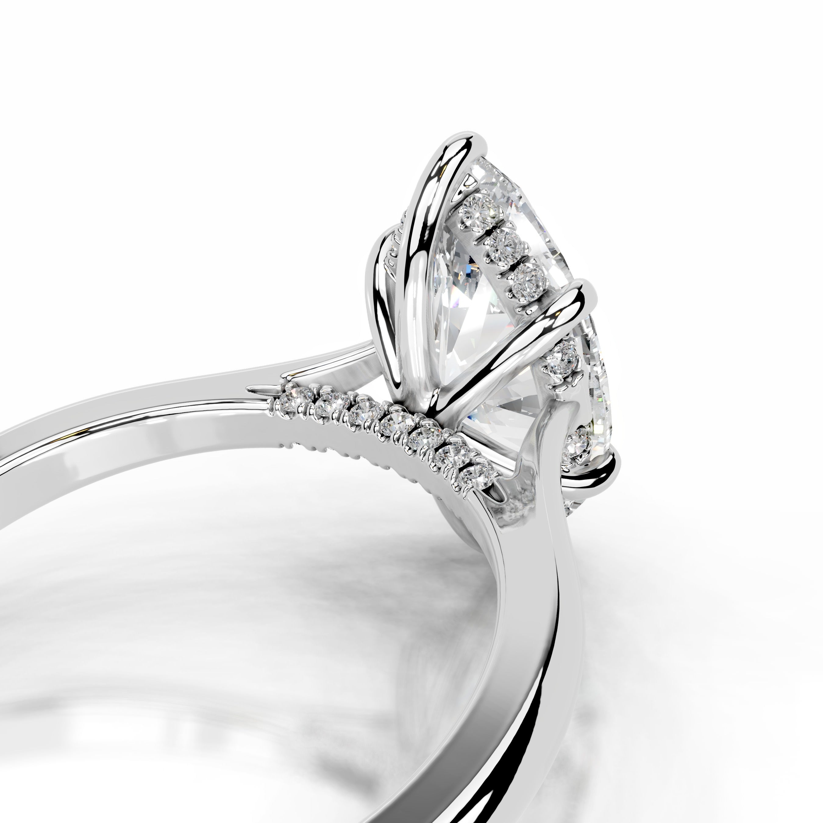 Araluen Lab Grown Diamond Ring - 14K White Gold、mySite、hinf8tx79