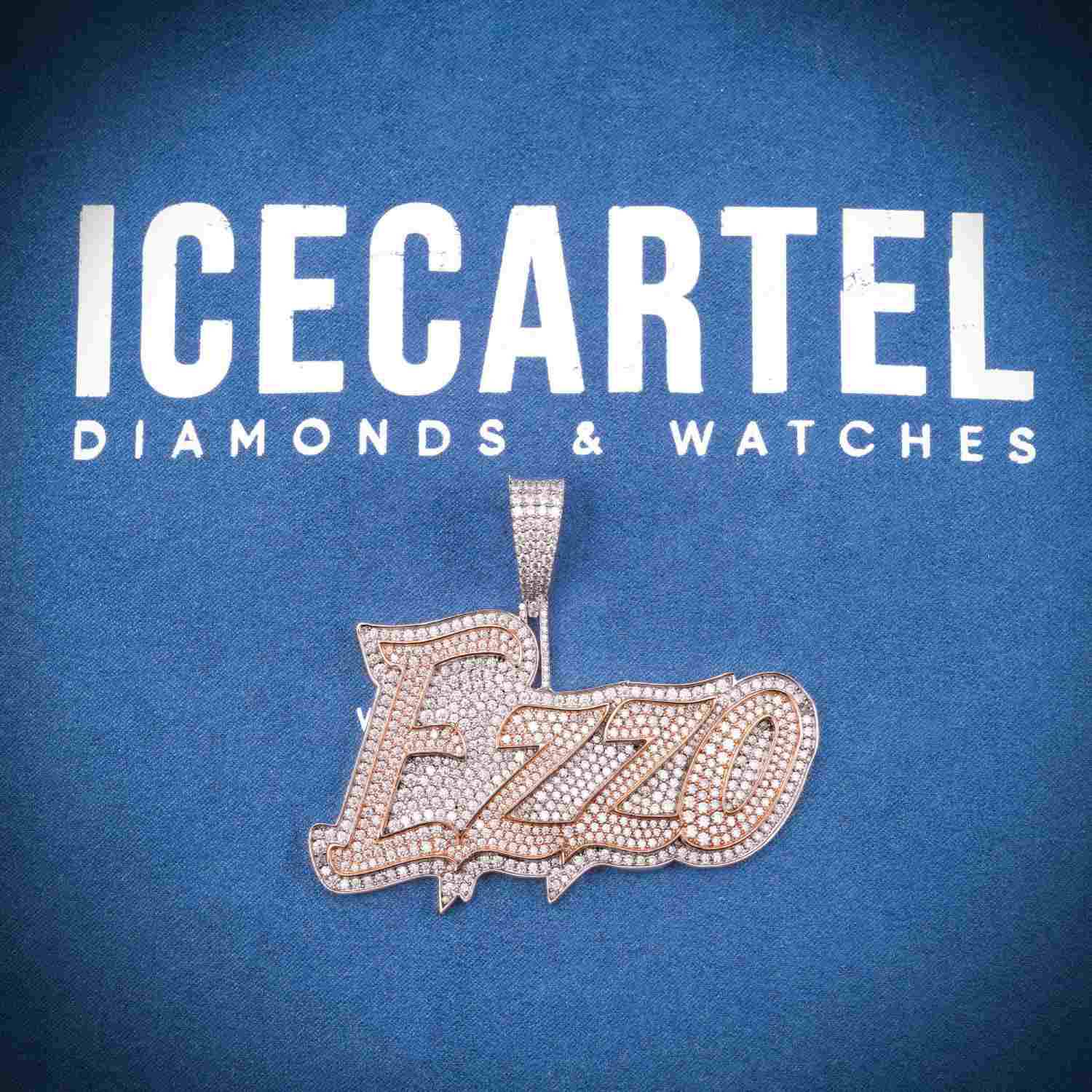 EZZO Custom Moissanite Pendant 14K Gold、mySite、hinf8tx79