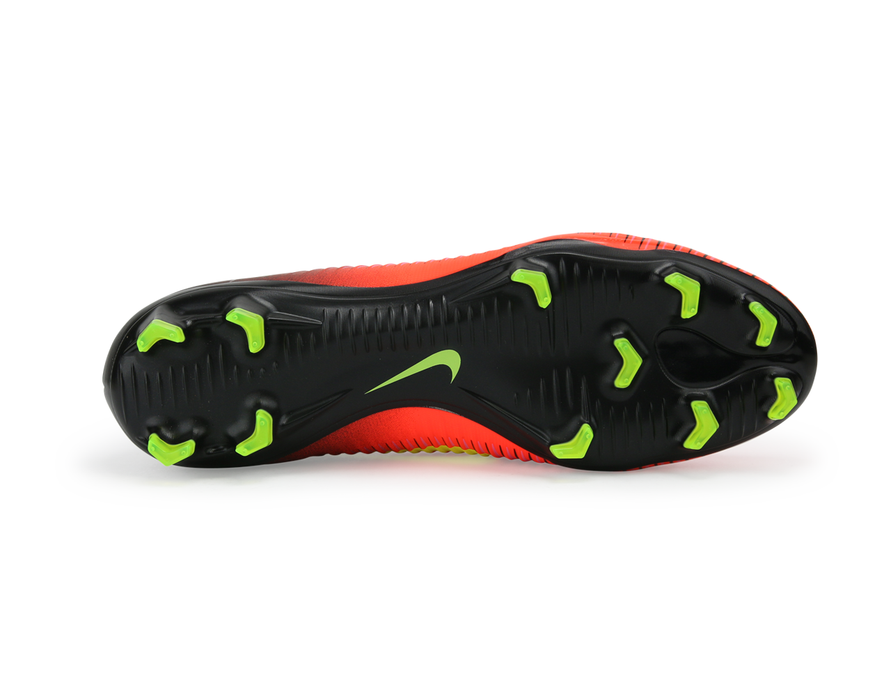 Nike Men's Mercurial Vapor XI FG Total Crimson/Volt Black/Pink Blast、mySite、noshort