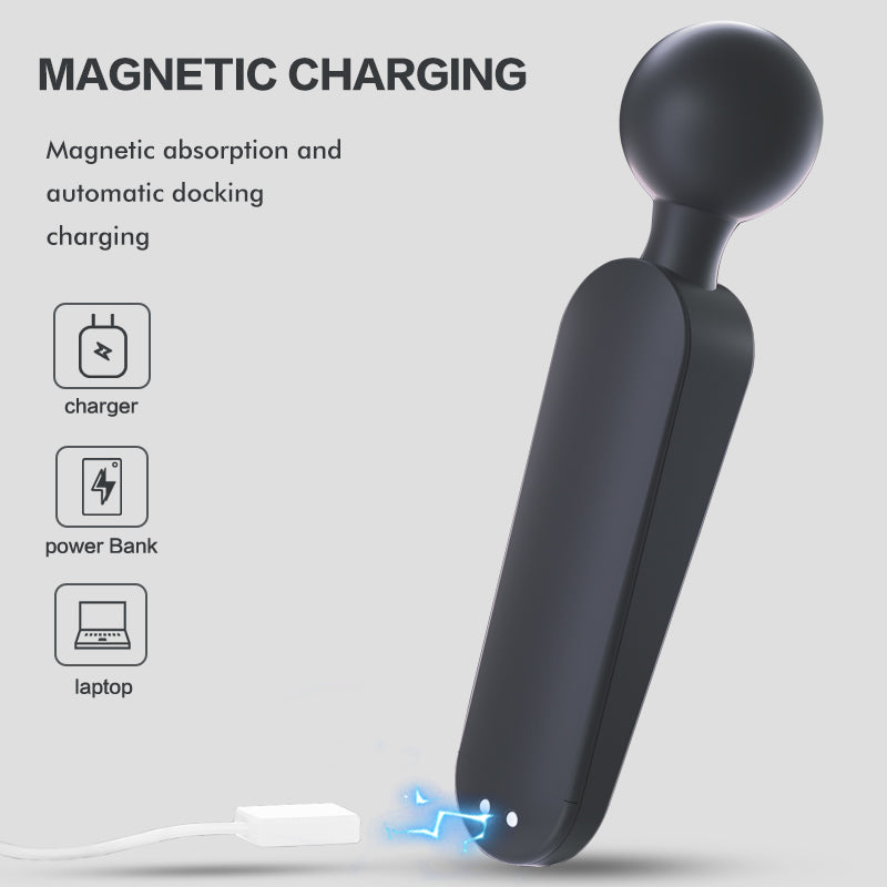 Come Closer Lux Wand | Flex Silicone Head | Heating | USB | Magnetic、mySite、bottomscart