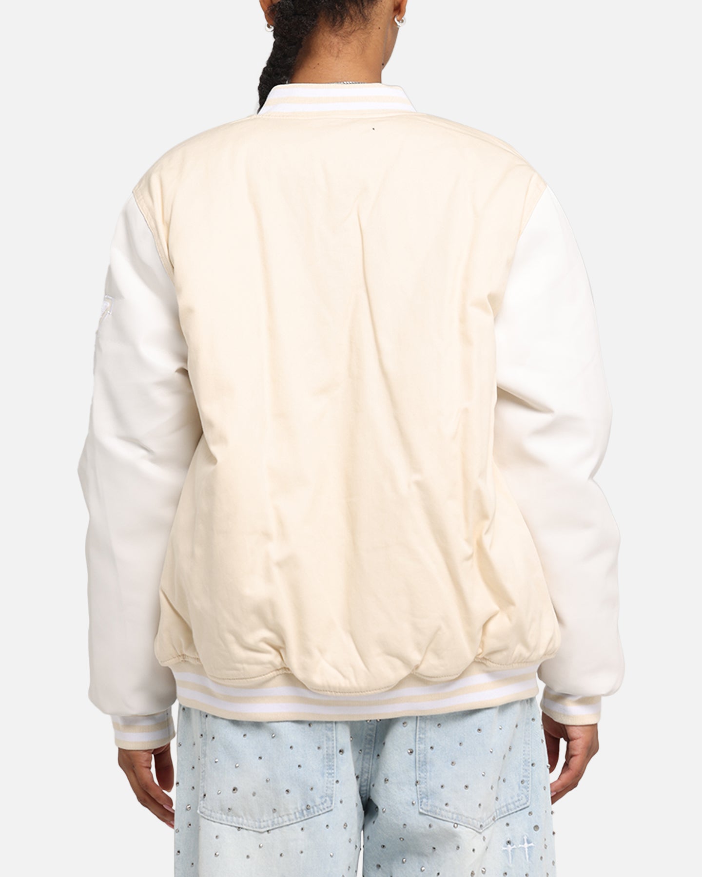 Carre MVP Varsity Jacket Cream/White、mySite、zt4zffjzw