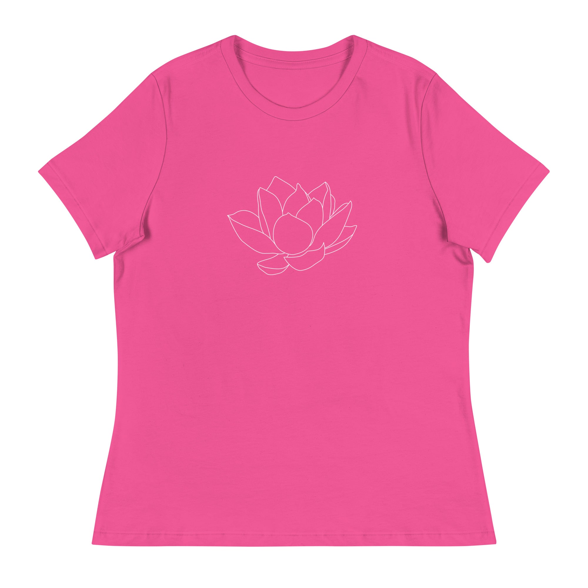 Water Lily Women's Relaxed T-Shirt、mySite、camillekostekn