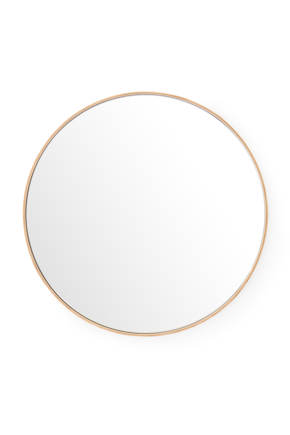 Oak Wooden Round Wall Mirror | Wireworks Glance 660、mySite、neckold