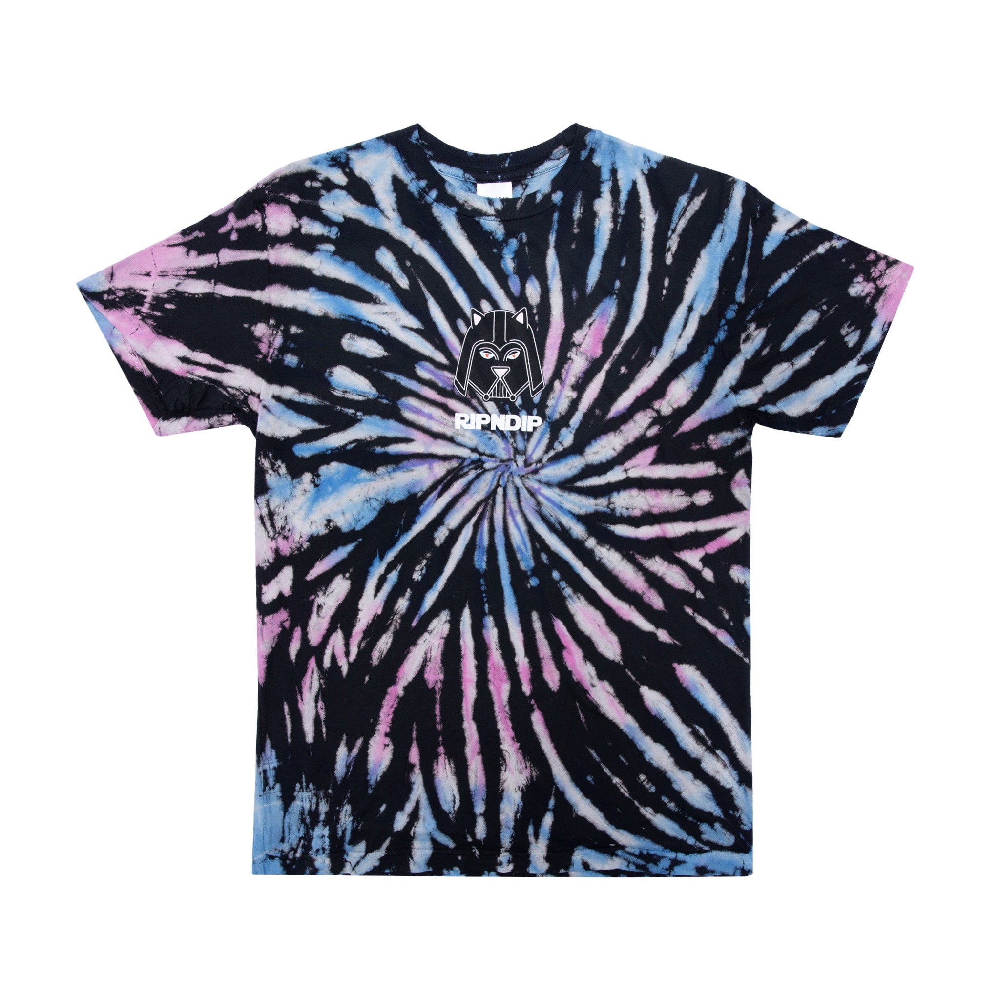  Far Far Away Tee (Black/Pink/Blue Spiral Dye)、mySite、merchandisen