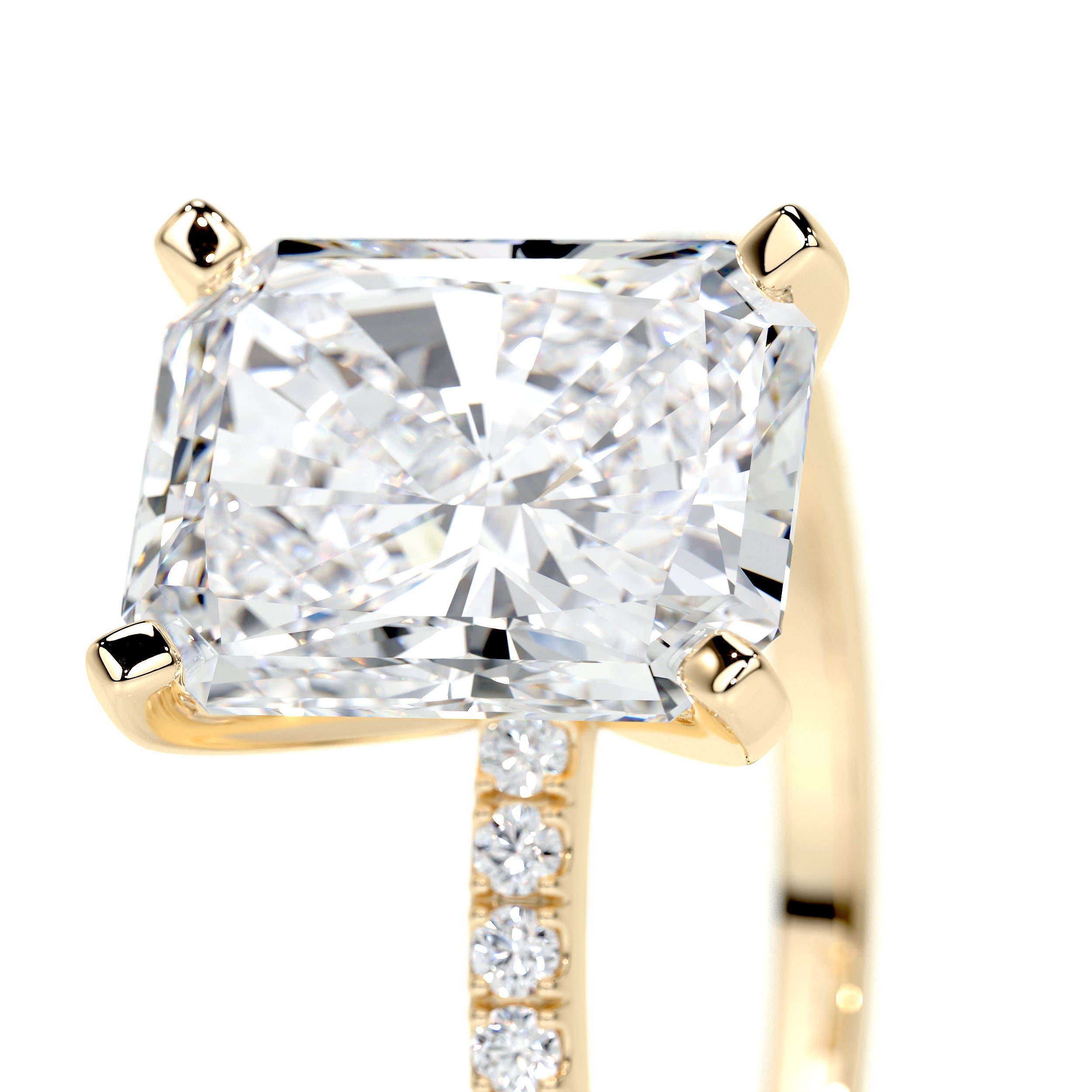 Audrey Lab Grown Diamond Ring -18K Yellow Gold、mySite、hinf8tx79