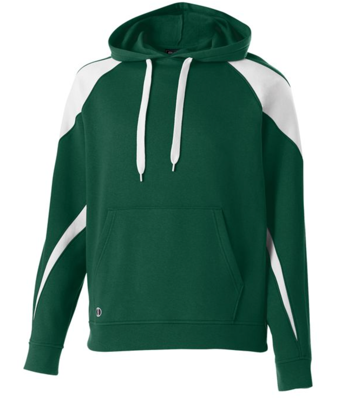 Holloway Prospect Adult Hoodie - Forest Green、mySite、noshort
