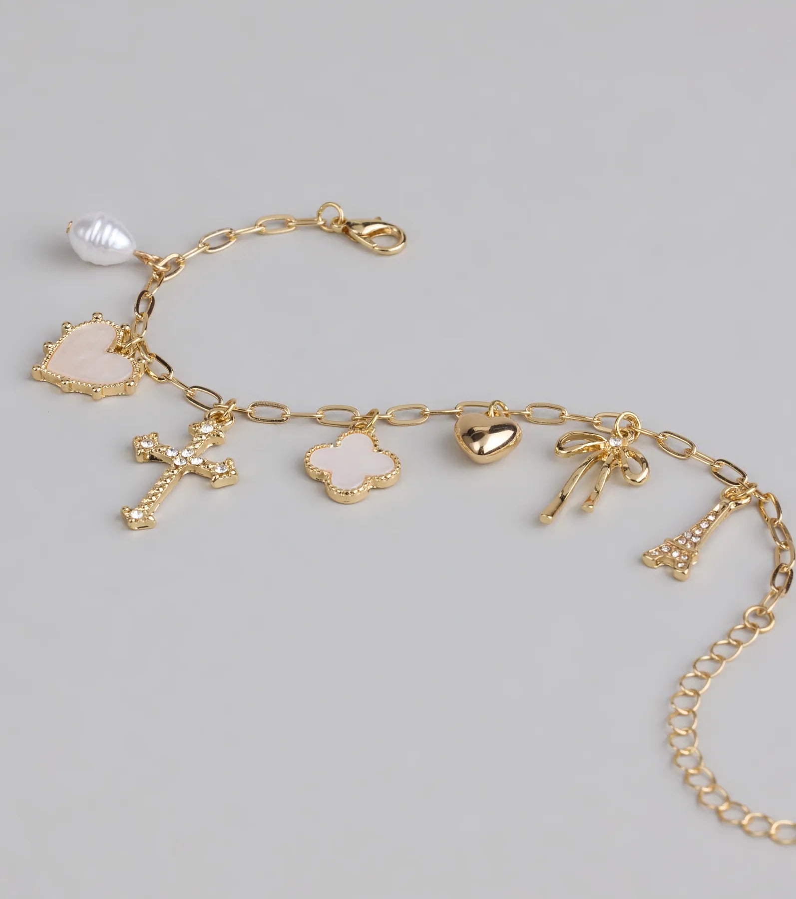  Charm School Dropout Chain Bracelet、mySite、justintrudeaud