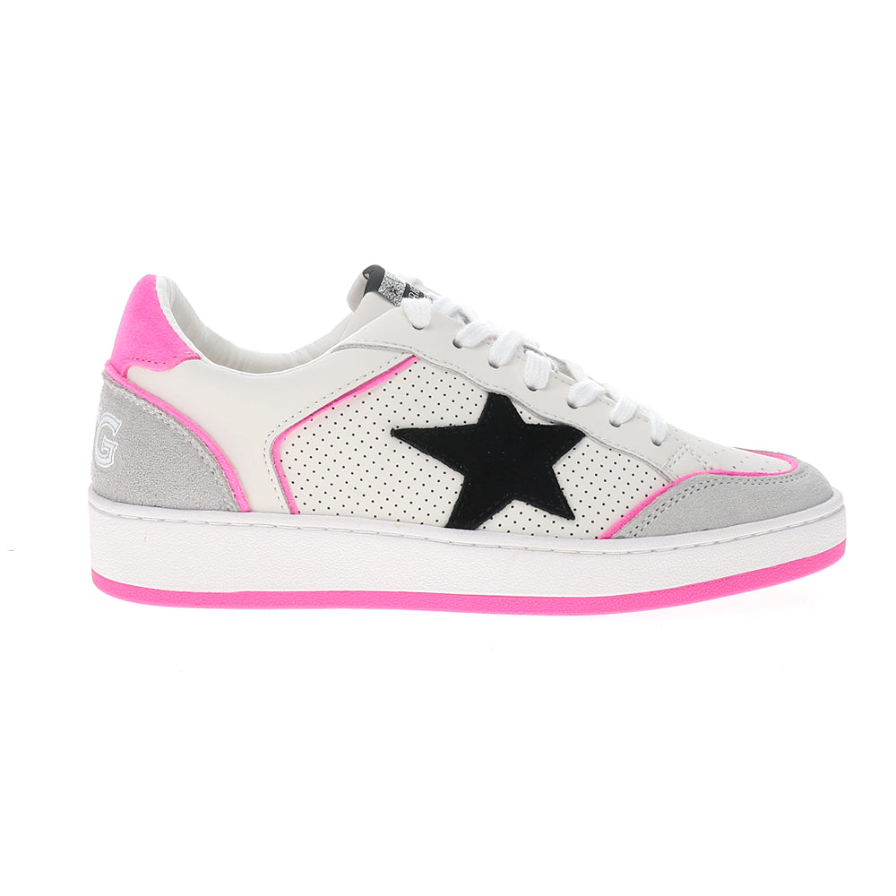 Delma 2 Perforated Lace Up Sneakers、mySite、gtrtttuynbv