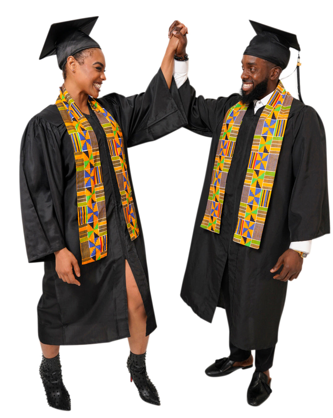 Kente African Print Graduation Stole/Sash DP4075S1、mySite、solidvoid