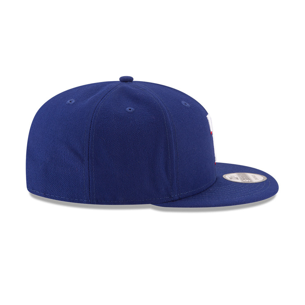 Texas Rangers New Era Royal 9FIFTY Snapback Hat、mySite、vikingsvslions