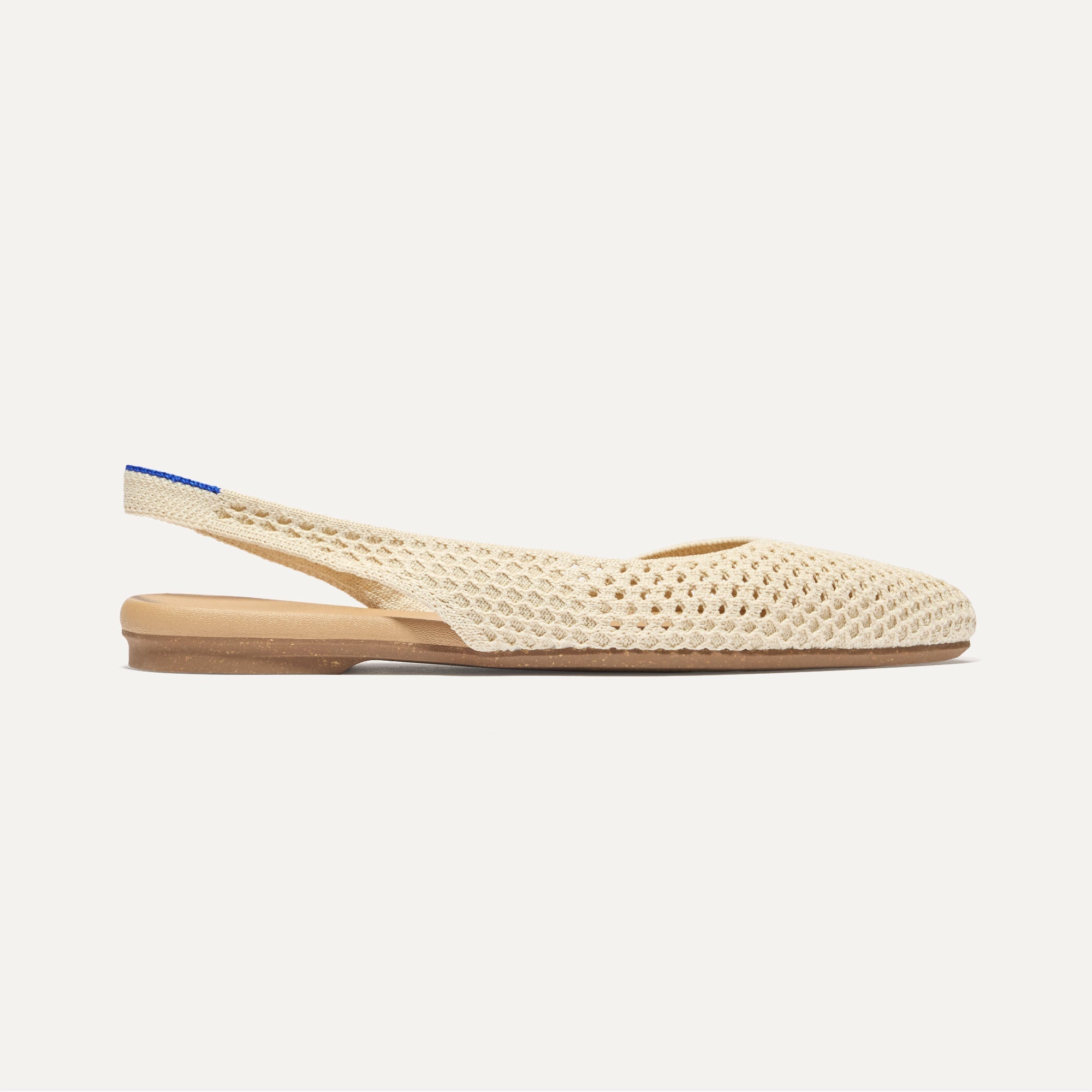  The Almond Slingback - Off White Mesh、mySite、preschool7hills