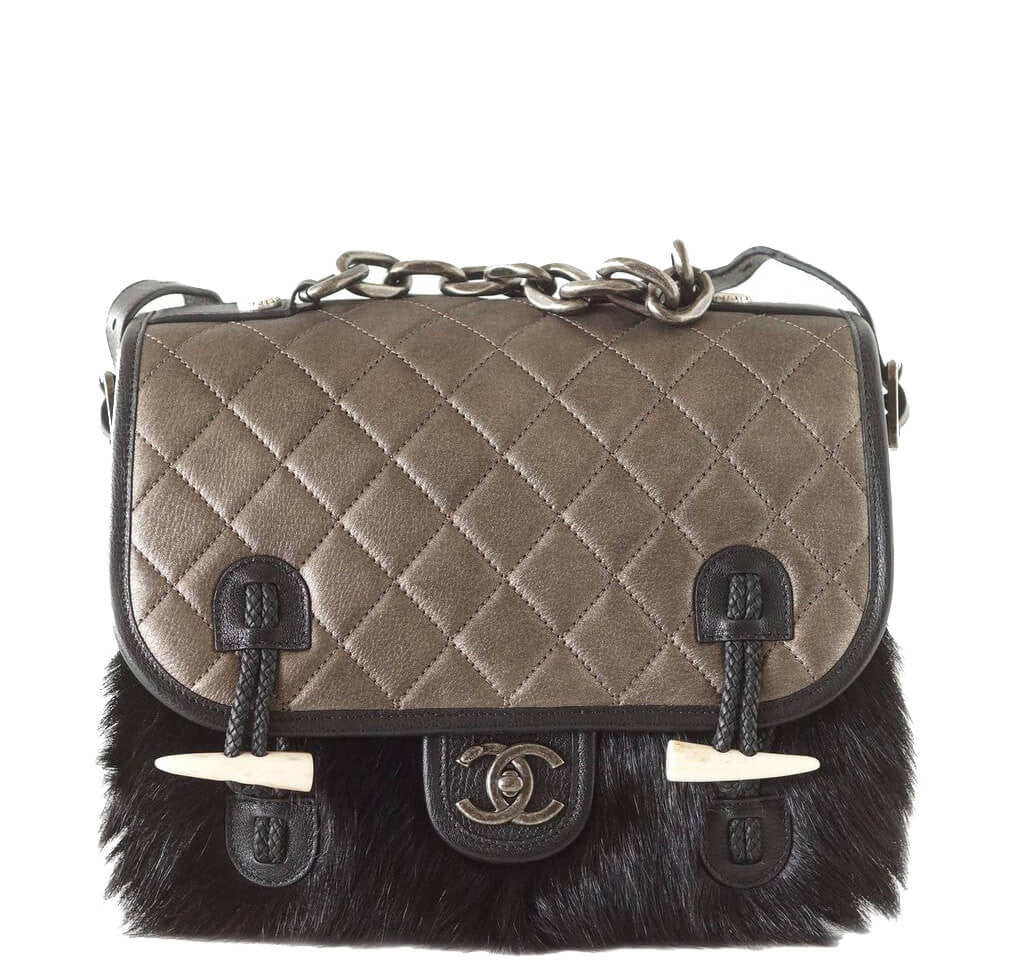 Chanel Dallas Collection Bag Black Fur、mySite、garminoutage.com