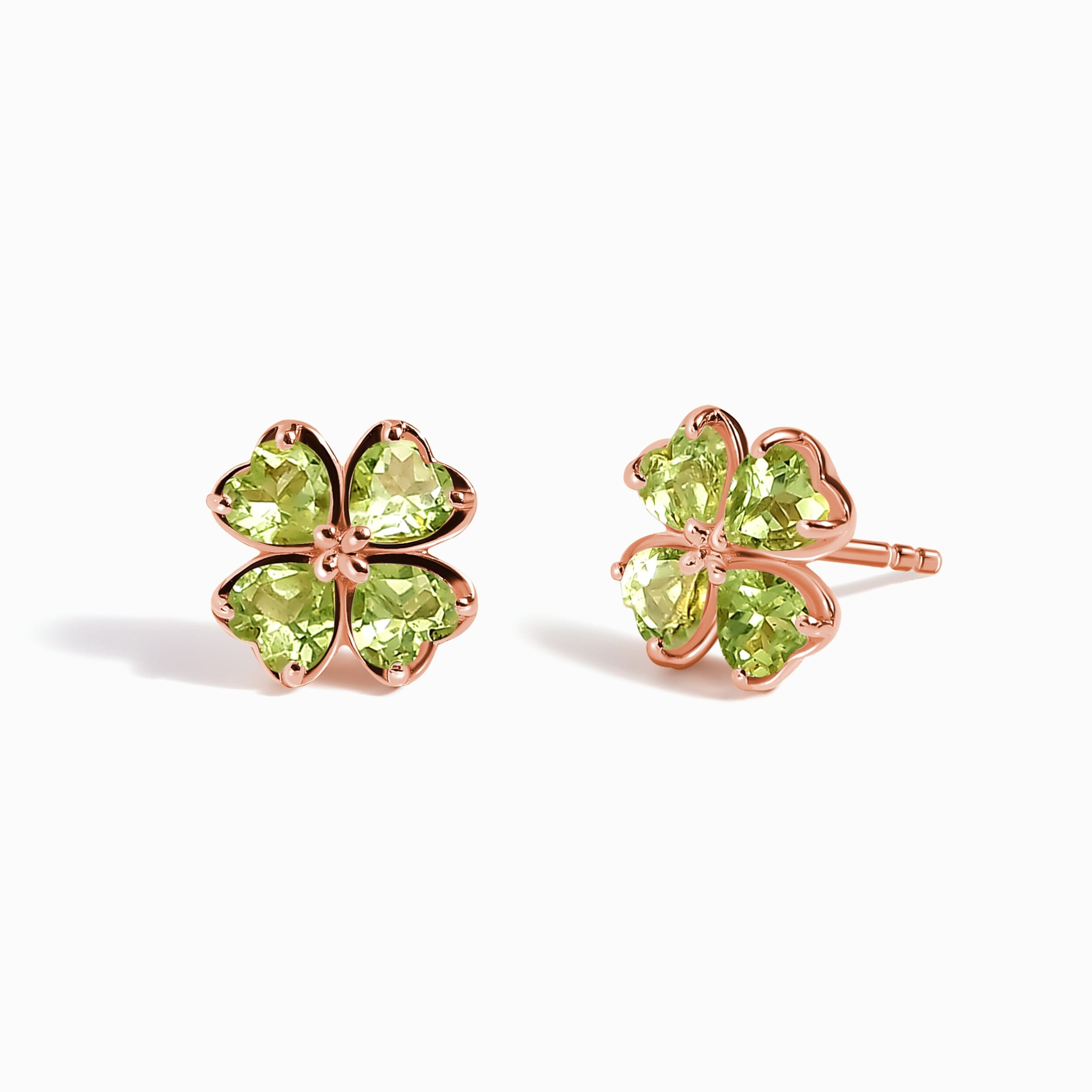 Shamrock Earrings - Peridot Studs、mySite、hinf8tx79