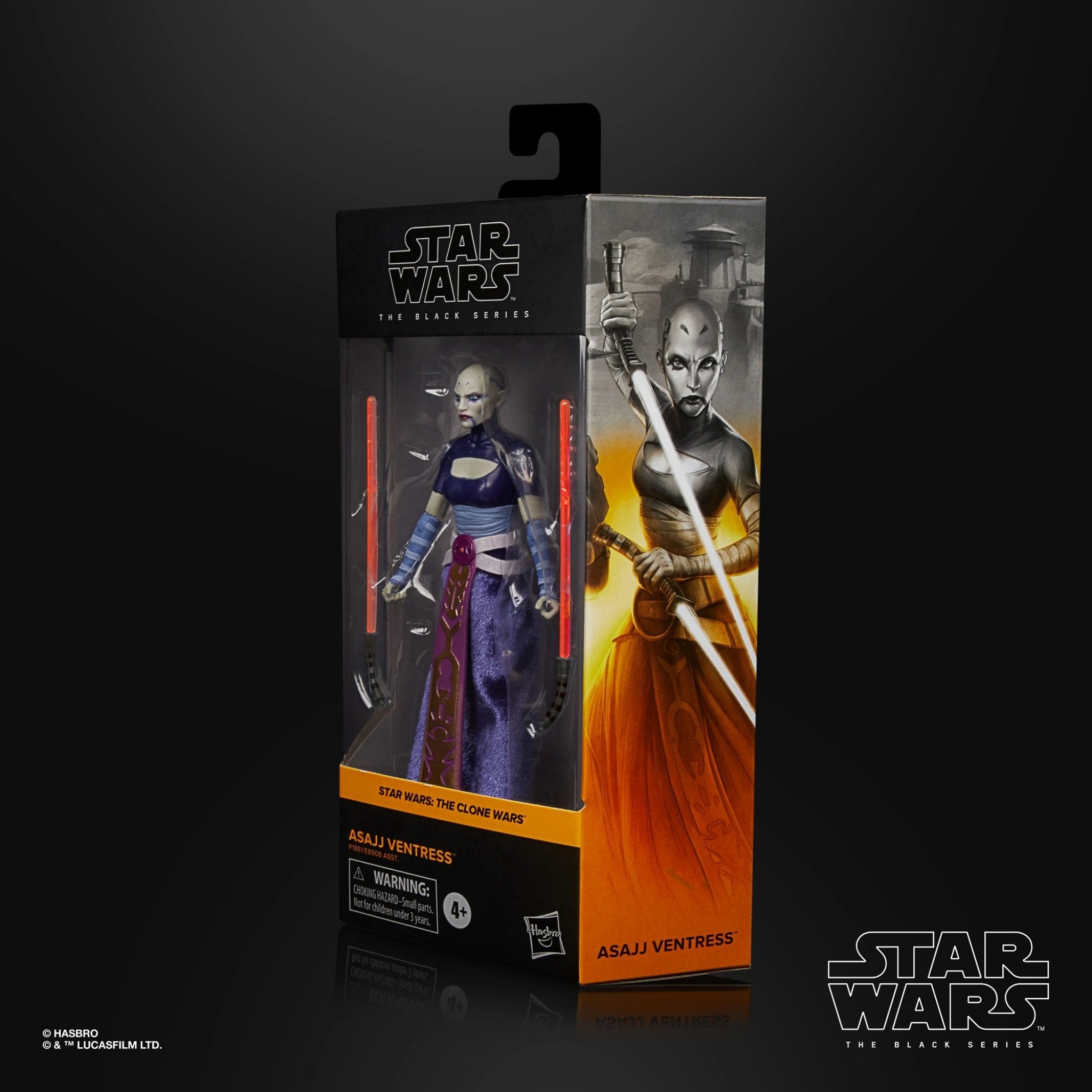 Star Wars Black Series Clone Wars Asajj Ventress (Re-Run)、mySite、hgirdovlk