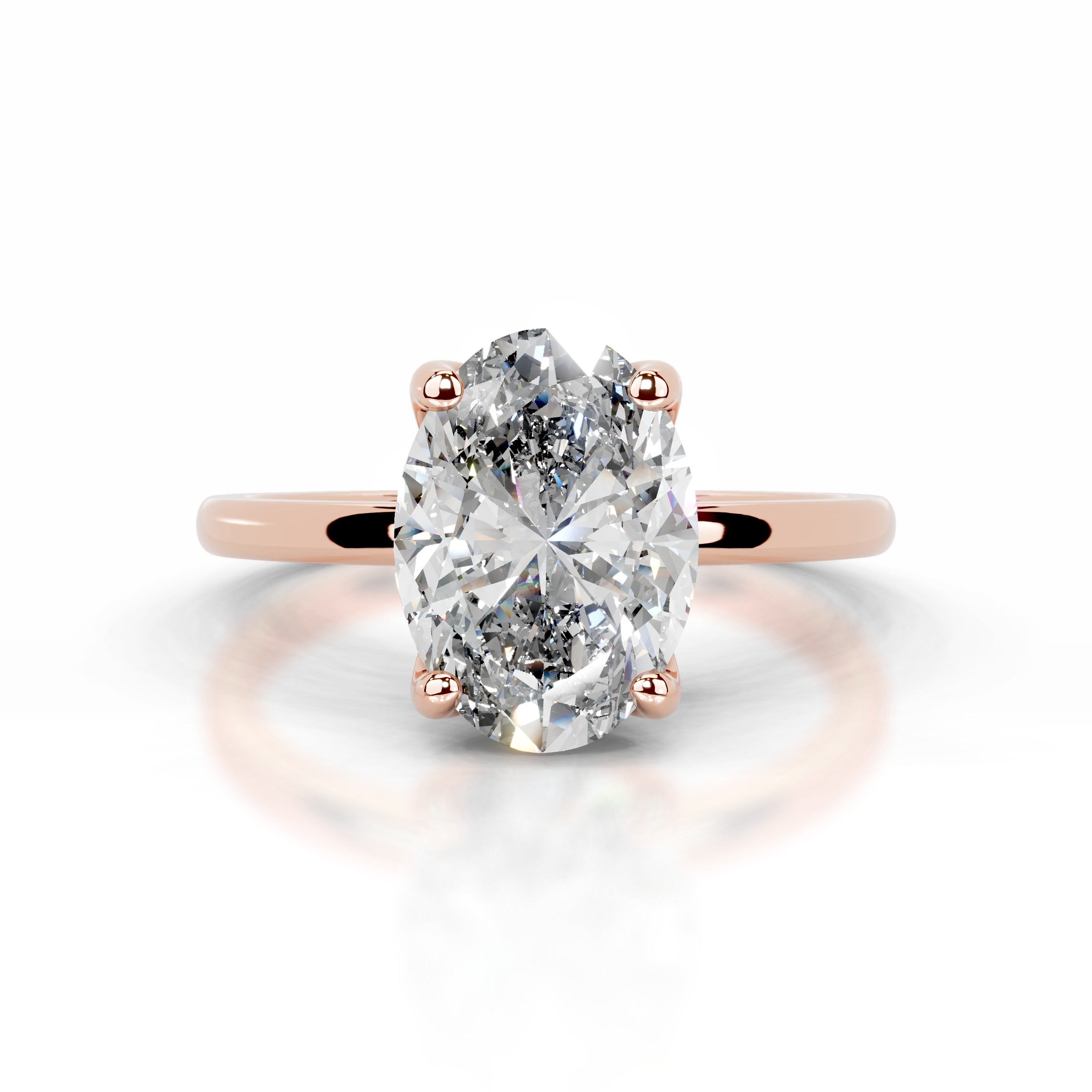 Phoenix Diamond Engagement Ring - 14K Rose Gold、mySite、hinf8tx79