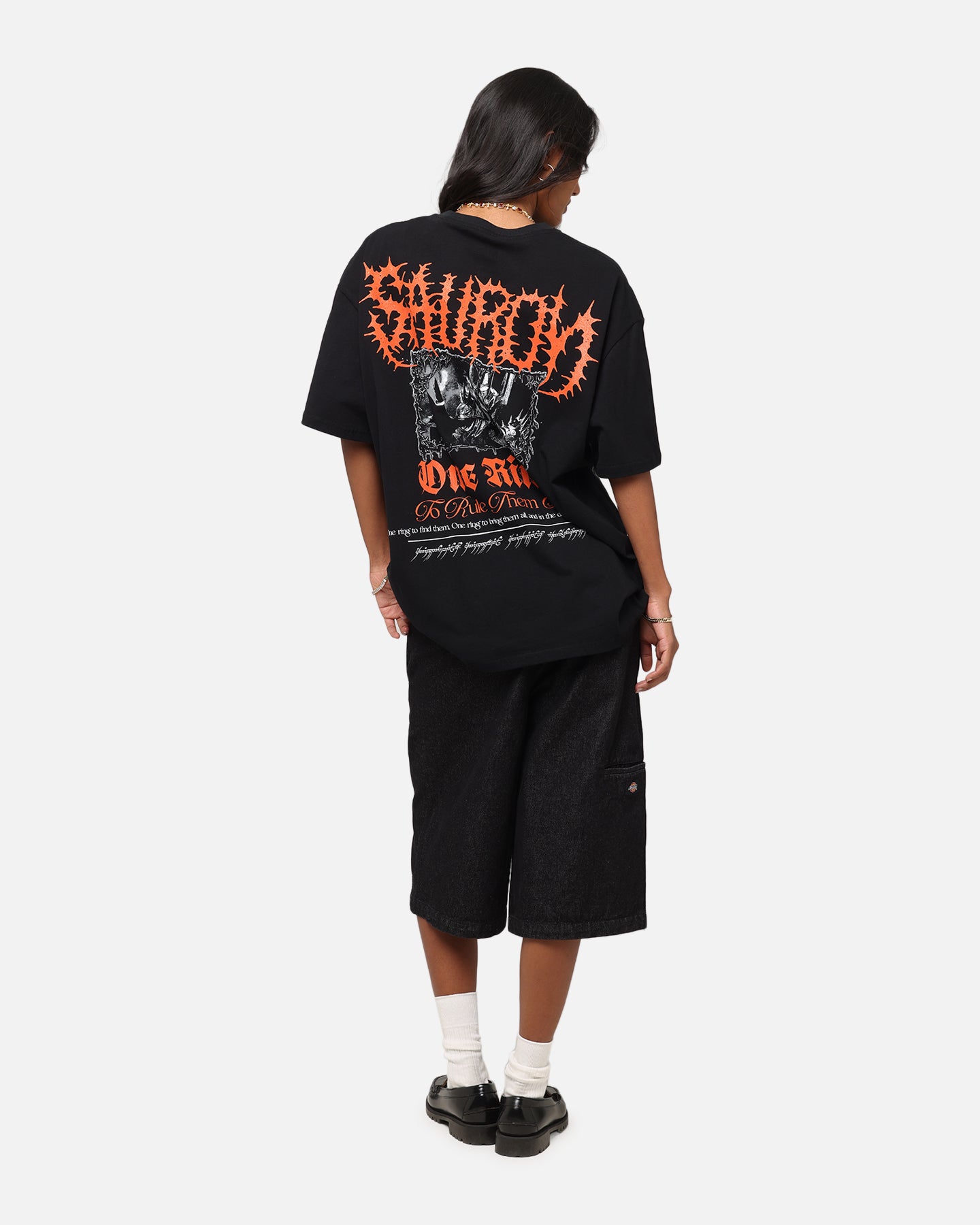 American Thrift X The Lord Of The Rings Sauron Heavy T-Shirt Black、mySite、zt4zffjzw