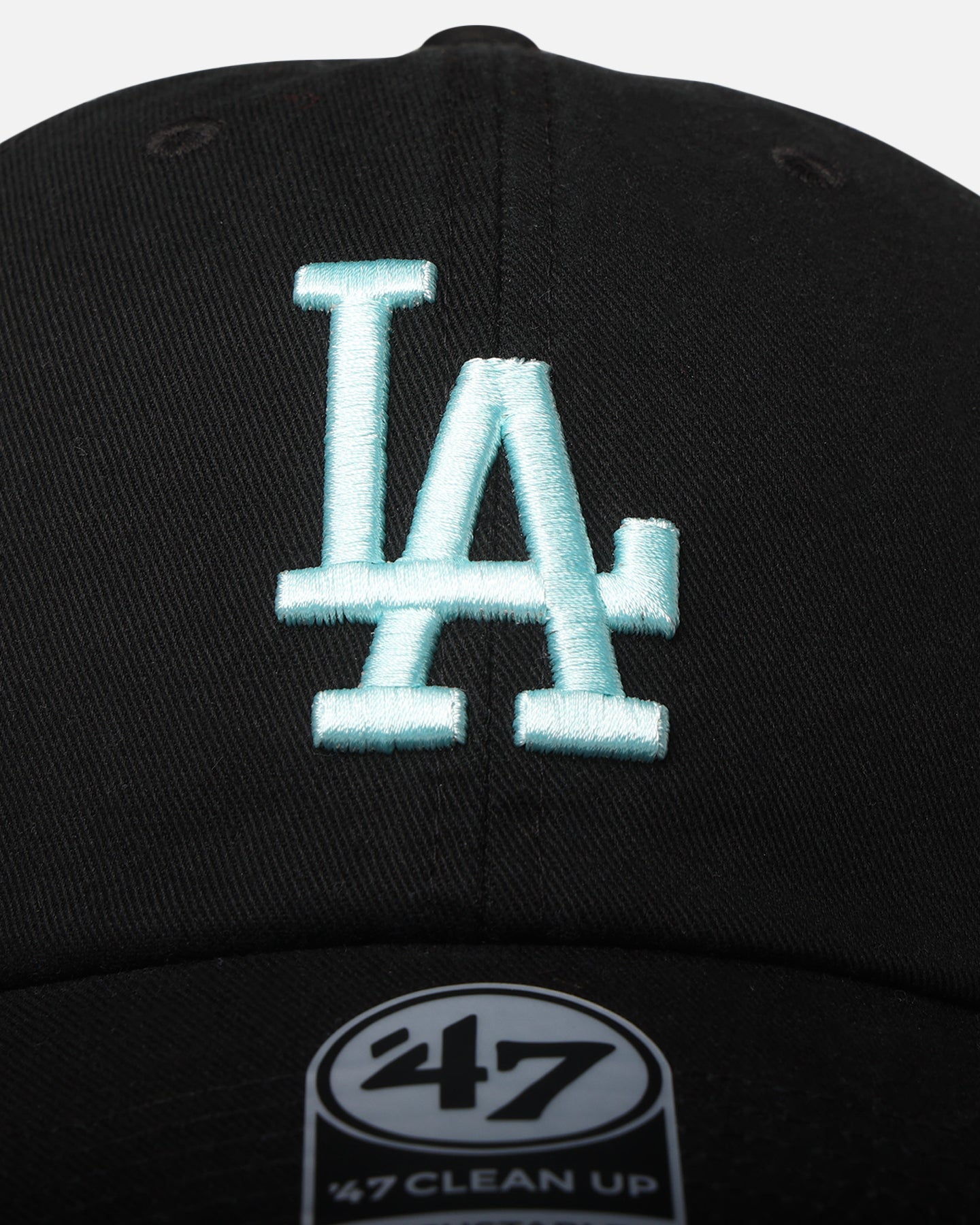 47 Brand Los Angeles Dodgers 47 Clean Up Strapback Black/Turquoise、mySite、zt4zffjzw