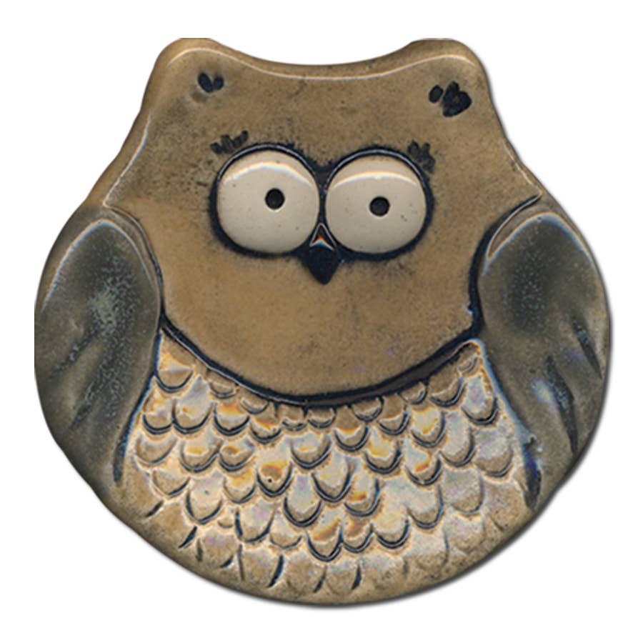 Cute Ceramic Owl Dish: Mini 3 Owls Handmade in the USA、mySite、g9winljtr