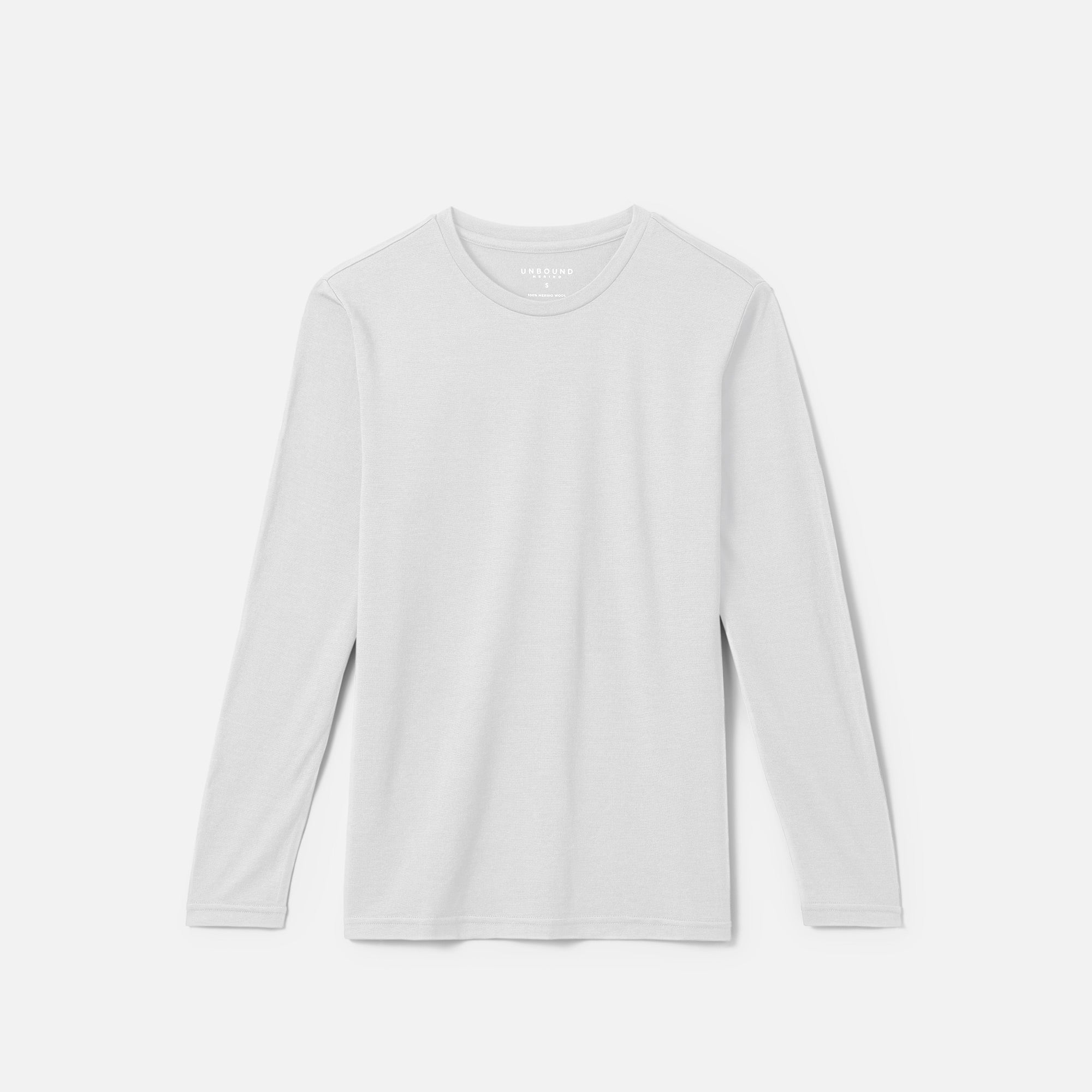Men's Long Sleeve Merino Crew、mySite、noshort