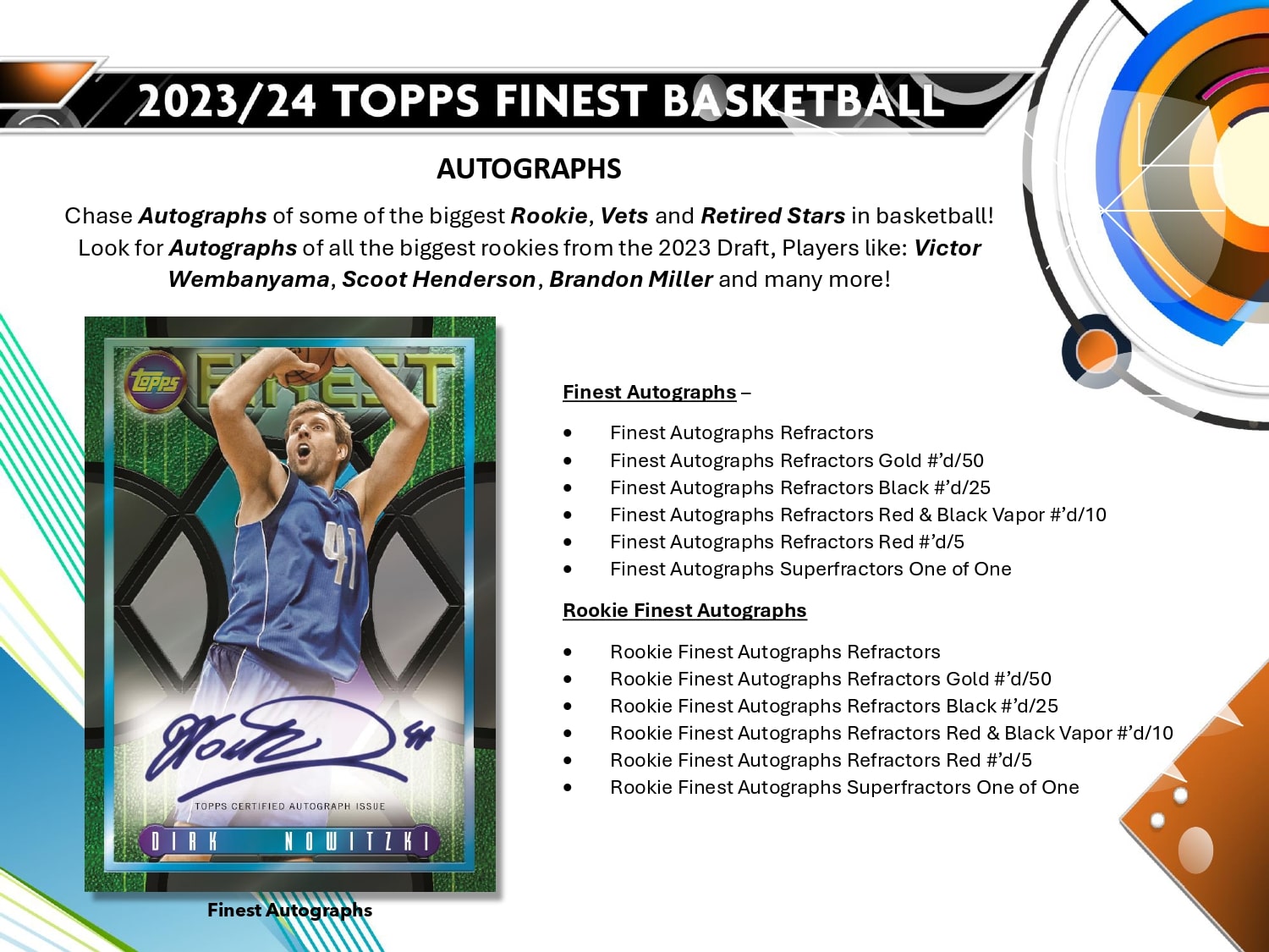 Topps Finest Basketball 2023/24 - Hobby Box、mySite、waistdrama