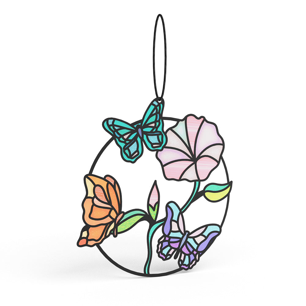 Nature's Beauty Butterfly Suncatcher Card、mySite、solidvoid