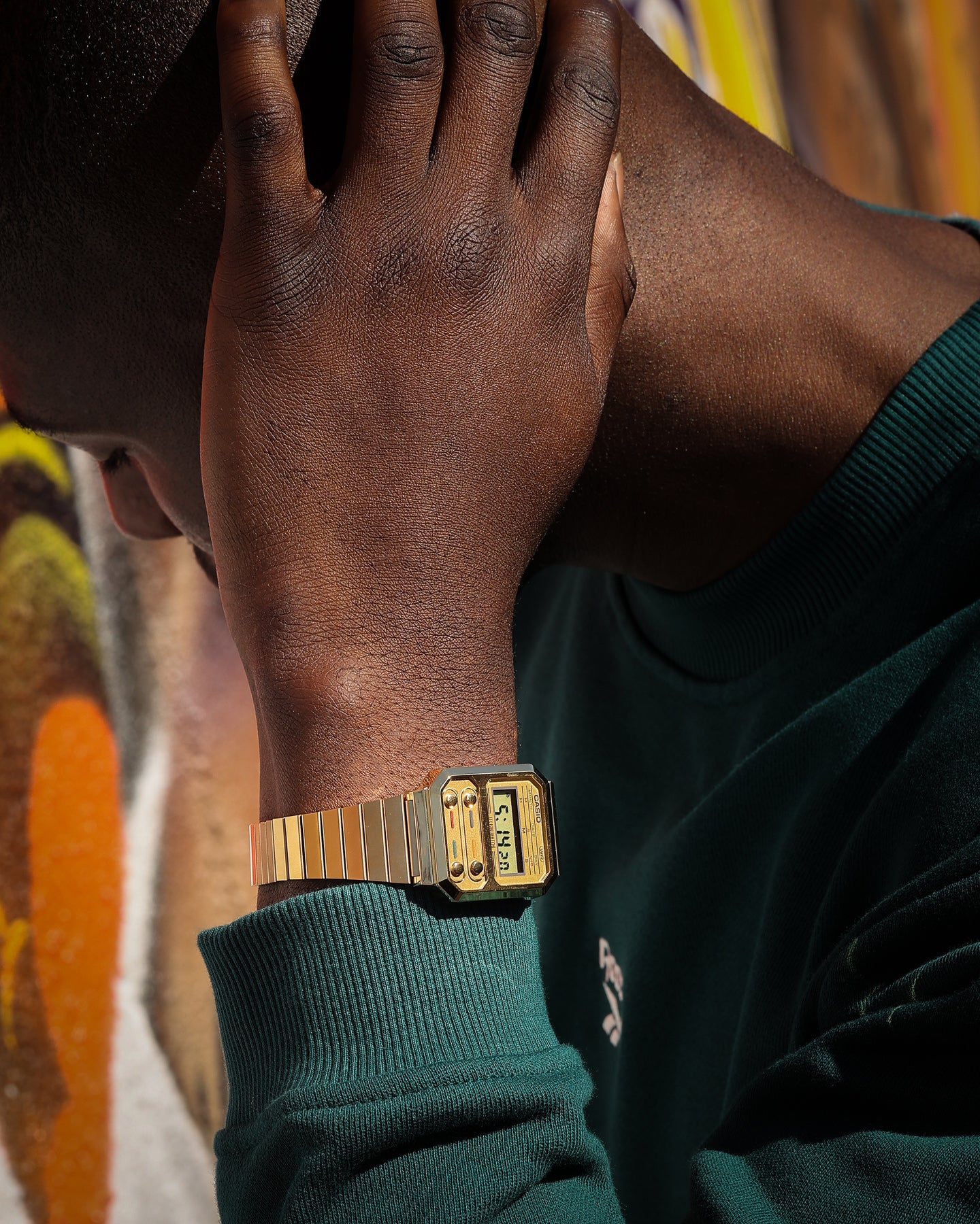 Casio A100WEG-9A Gold、mySite、zt4zffjzw