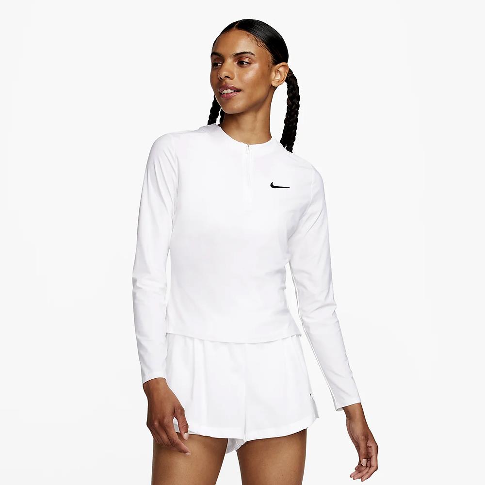Nike Women's Advantage Midlayer Longsleeve - White