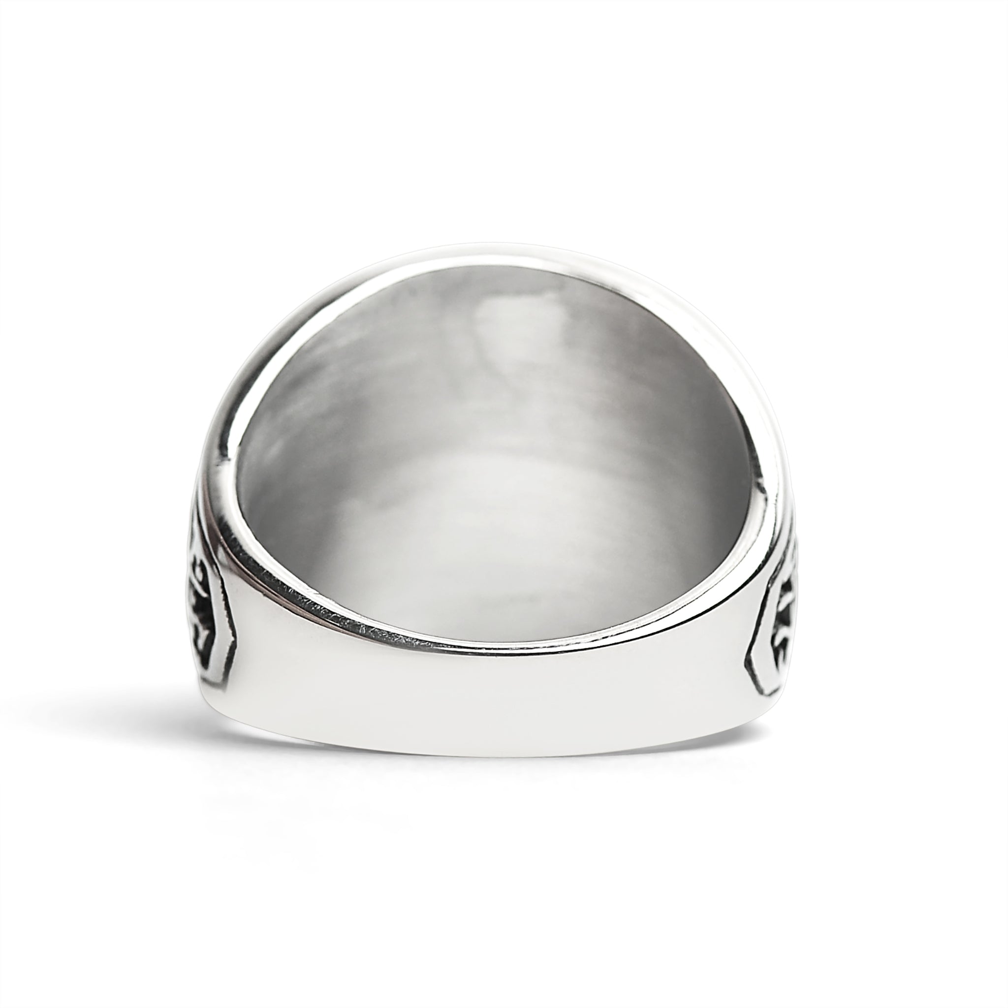 Stainless Steel United States Marine Corp Military Women's Ring with Red Stone / MCR4070、mySite、dreamappss