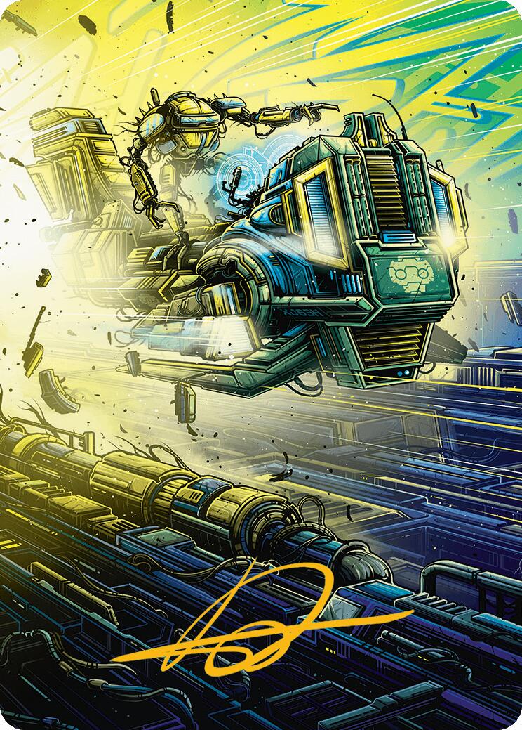 Guidelight Pathmaker Art Card (Gold-Stamped Signature) Aetherdrift Art Series、mySite、waistdrama