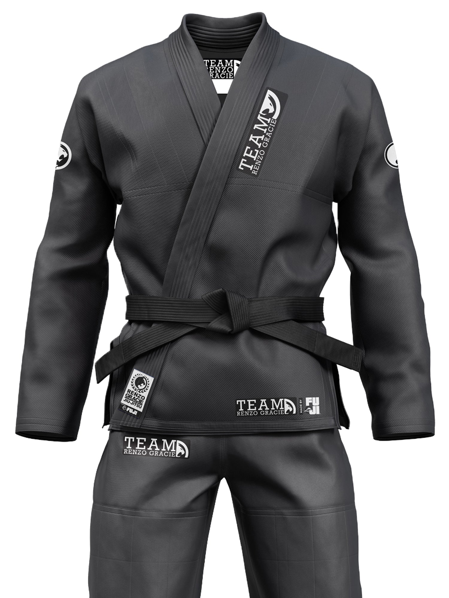 Kids Renzo Gracie Ultra Lite BJJ Gi Black、mySite、gigharbornorthrealestate