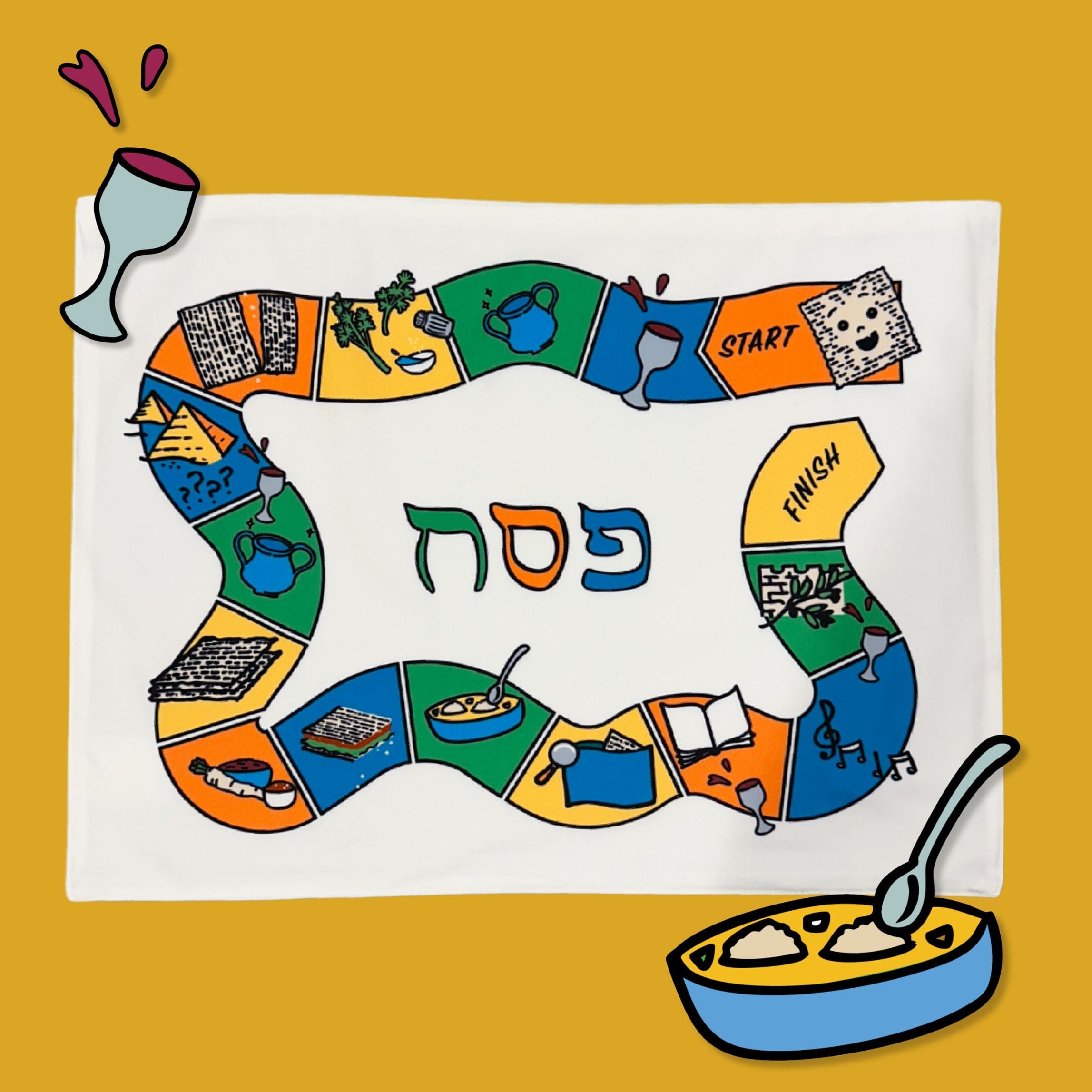 Seder Game Placemat、mySite、topwebapps